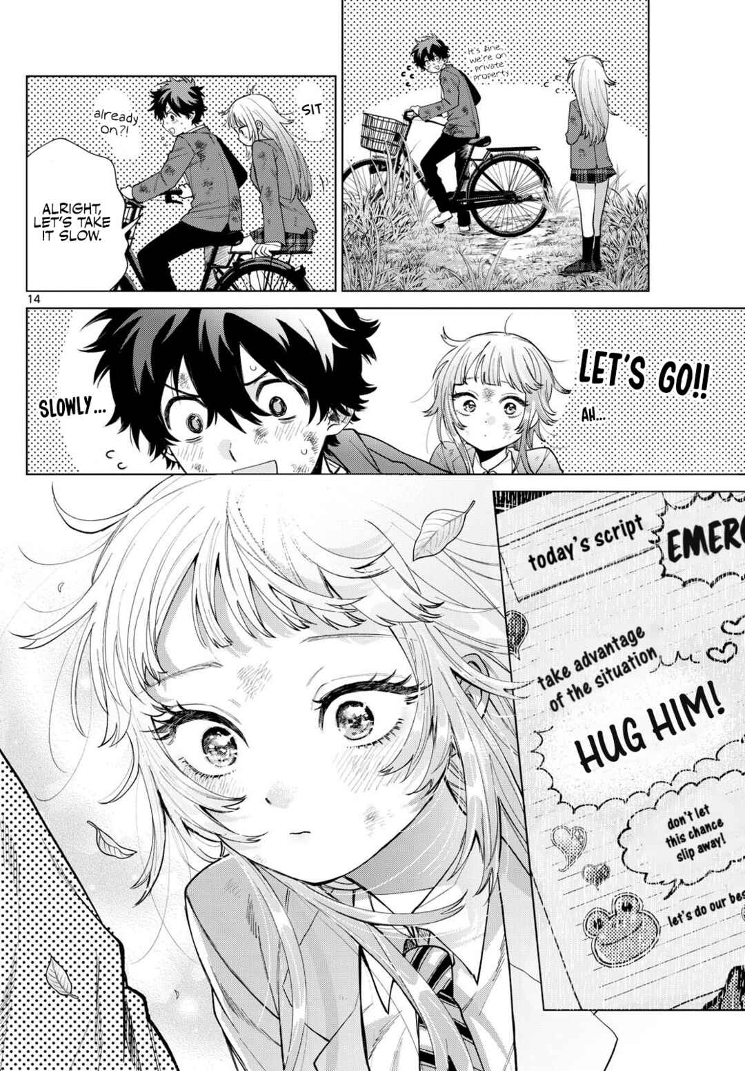 Page 14 Chapter 12 Momose Akira no Hatsukoi Hatan-chuu.