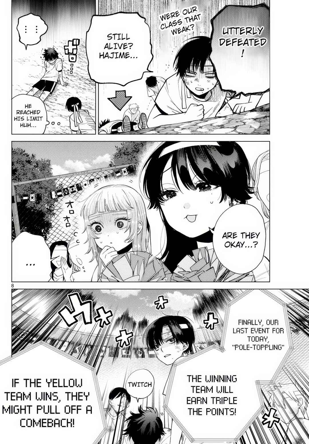 Page 8 Chapter 9 Momose Akira no Hatsukoi Hatan-chuu.