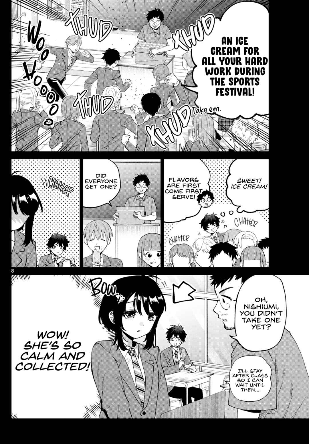 Page 8 Chapter 41 Momose Akira no Hatsukoi Hatan-chuu.