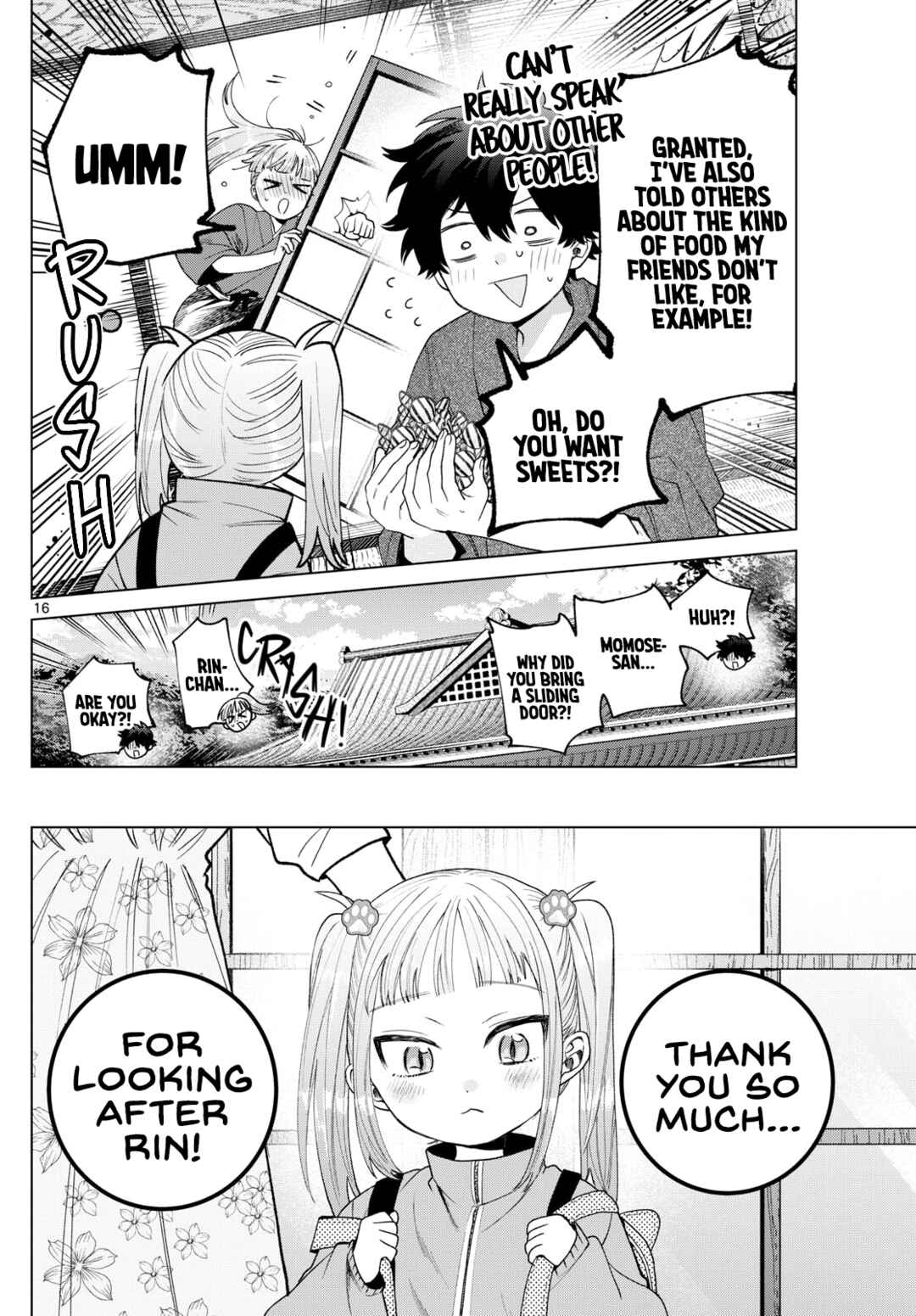 Page 16 Chapter 34 Momose Akira no Hatsukoi Hatan-chuu.