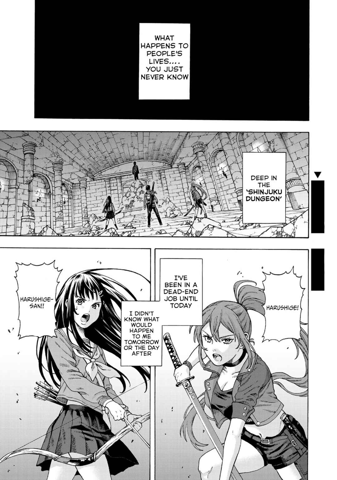 Page 2 Chapter 1 Skill World Tame ni Mezameta Ossan wa Dungeon de Seikei wo Tateru Koto ni Shimashita ~Mushoku kara Hajimeru Shihai Musou~