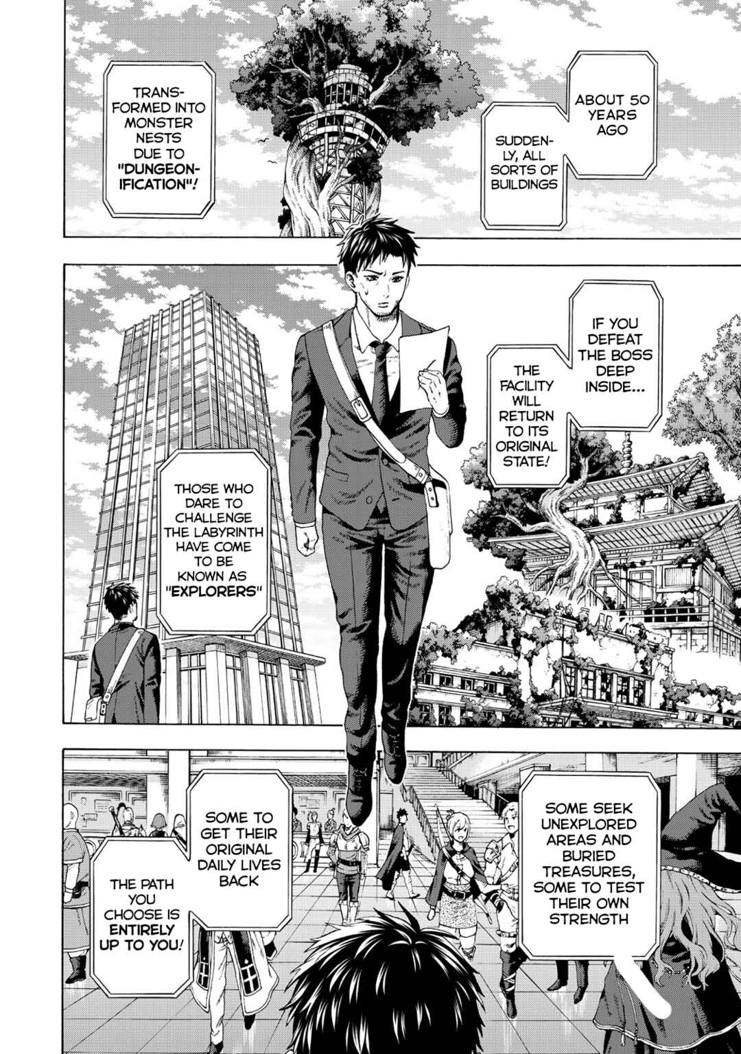 Page 7 Chapter 1 Skill World Tame ni Mezameta Ossan wa Dungeon de Seikei wo Tateru Koto ni Shimashita ~Mushoku kara Hajimeru Shihai Musou~
