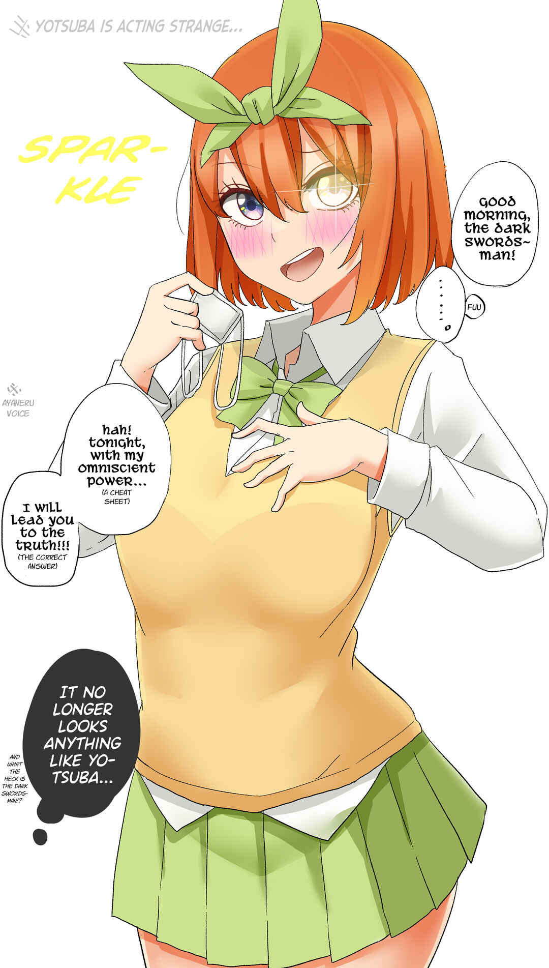 Page 1 Chapter 5 5Toubun no Hanayome - I woke up and the quintuplets were acting strange (Doujinshi)