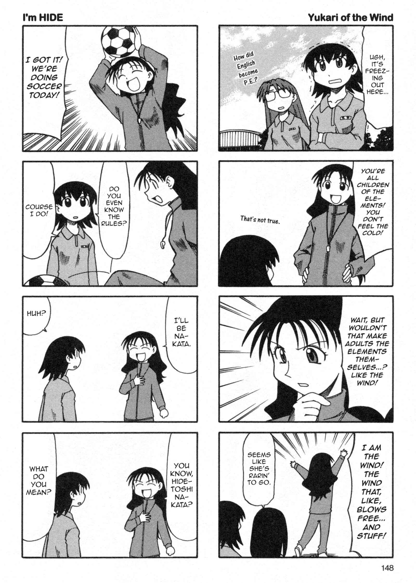 Page 4 Chapter 9 Azumanga Daioh (2009 Print)
