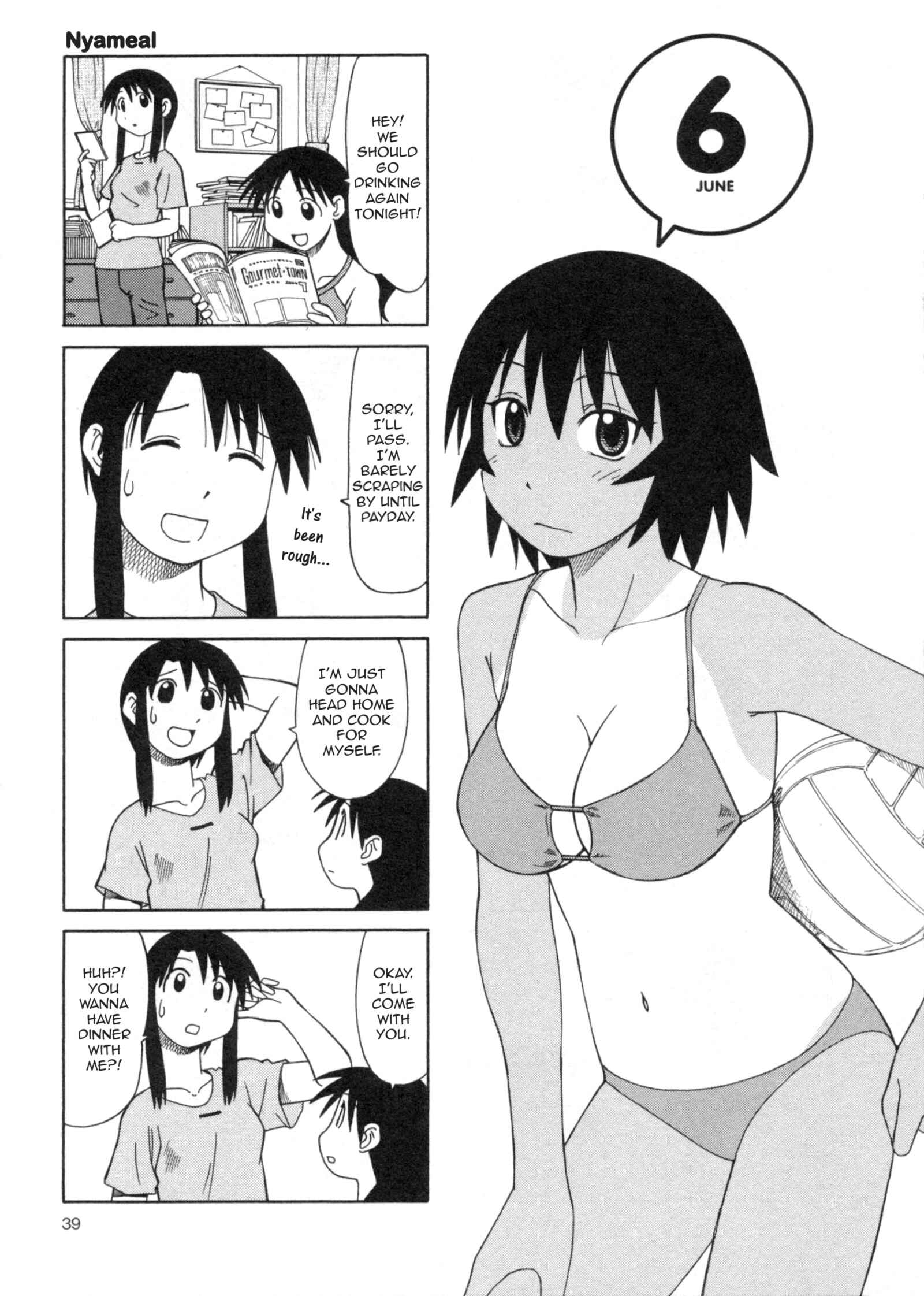 Page 1 Chapter 15 Azumanga Daioh (2009 Print)