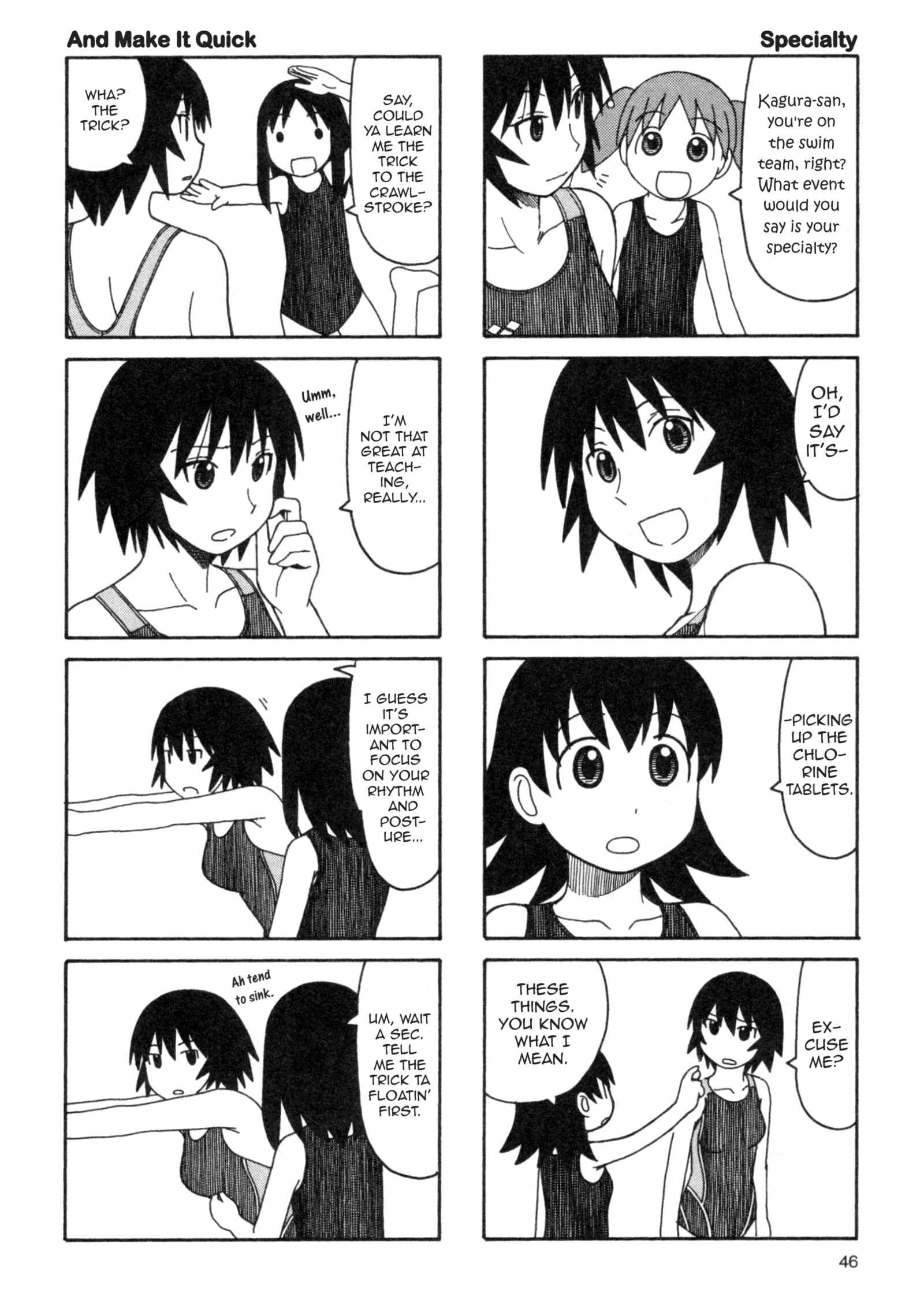 Page 8 Chapter 15 Azumanga Daioh (2009 Print)