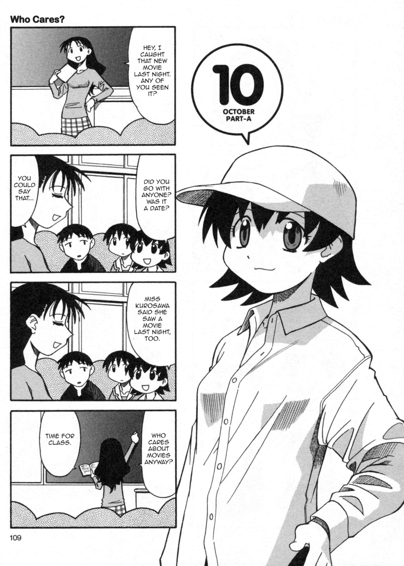 Page 1 Chapter 7 Azumanga Daioh (2009 Print)