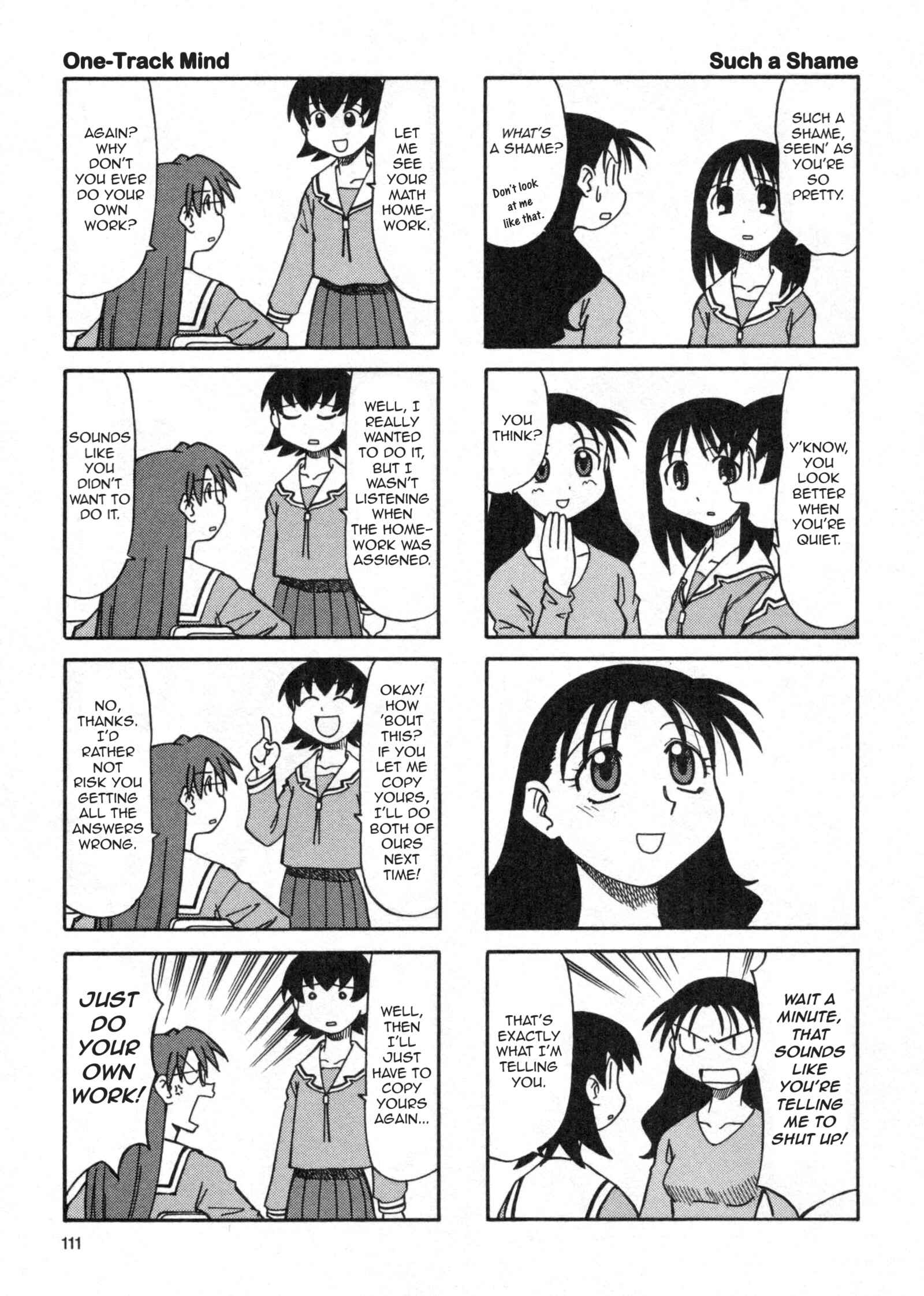 Page 3 Chapter 7 Azumanga Daioh (2009 Print)