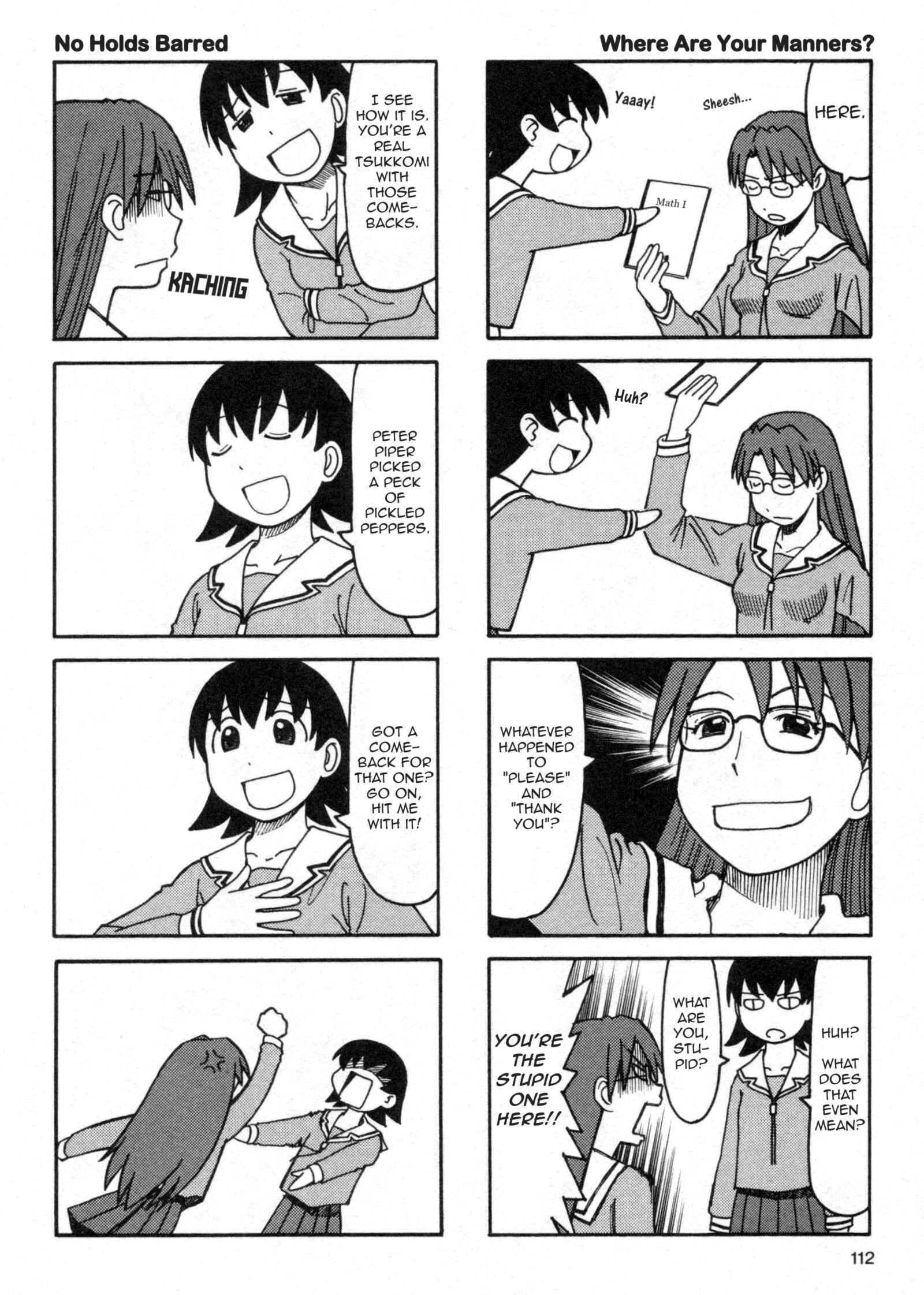 Page 4 Chapter 7 Azumanga Daioh (2009 Print)