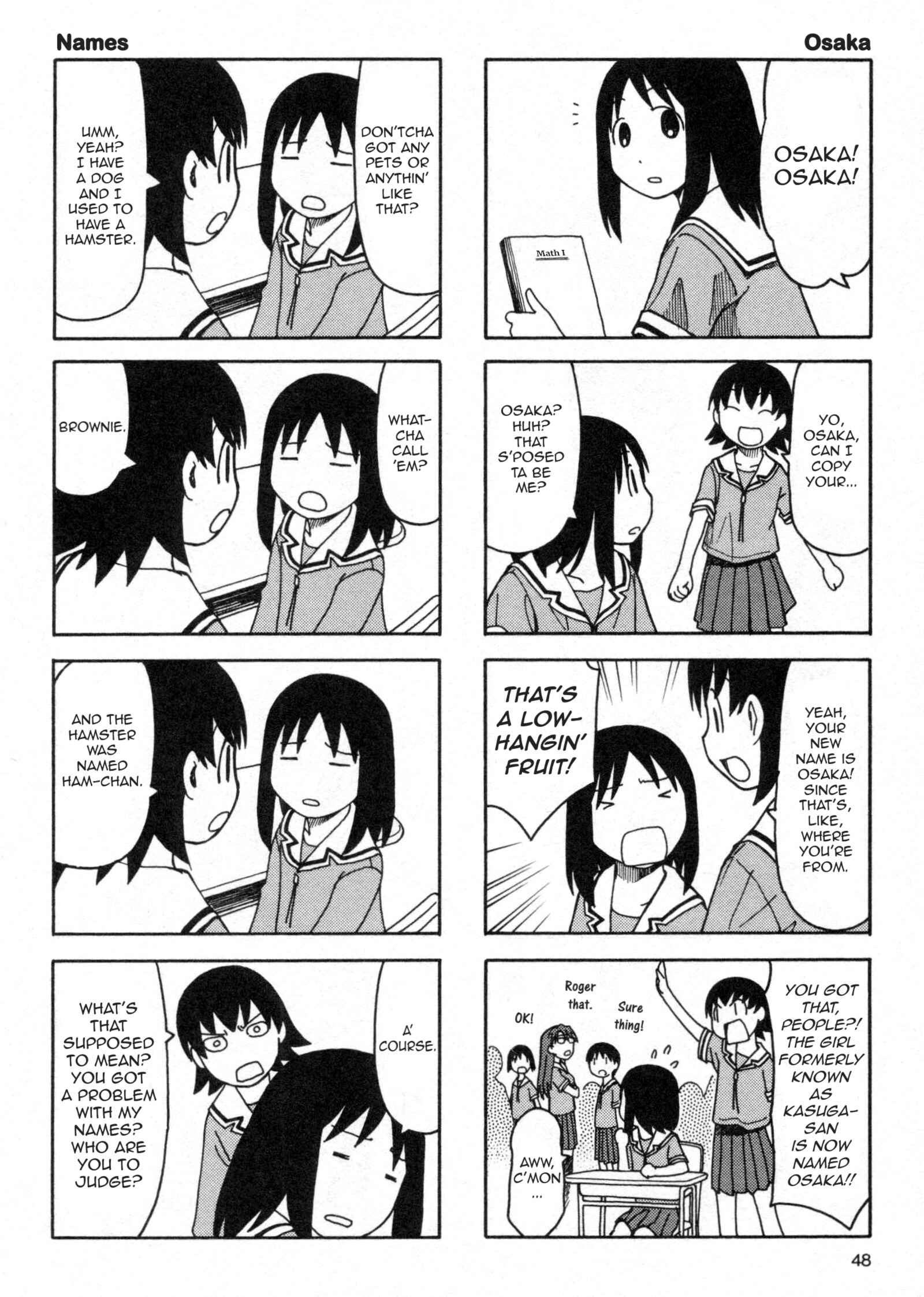 Page 8 Chapter 3 Azumanga Daioh (2009 Print)