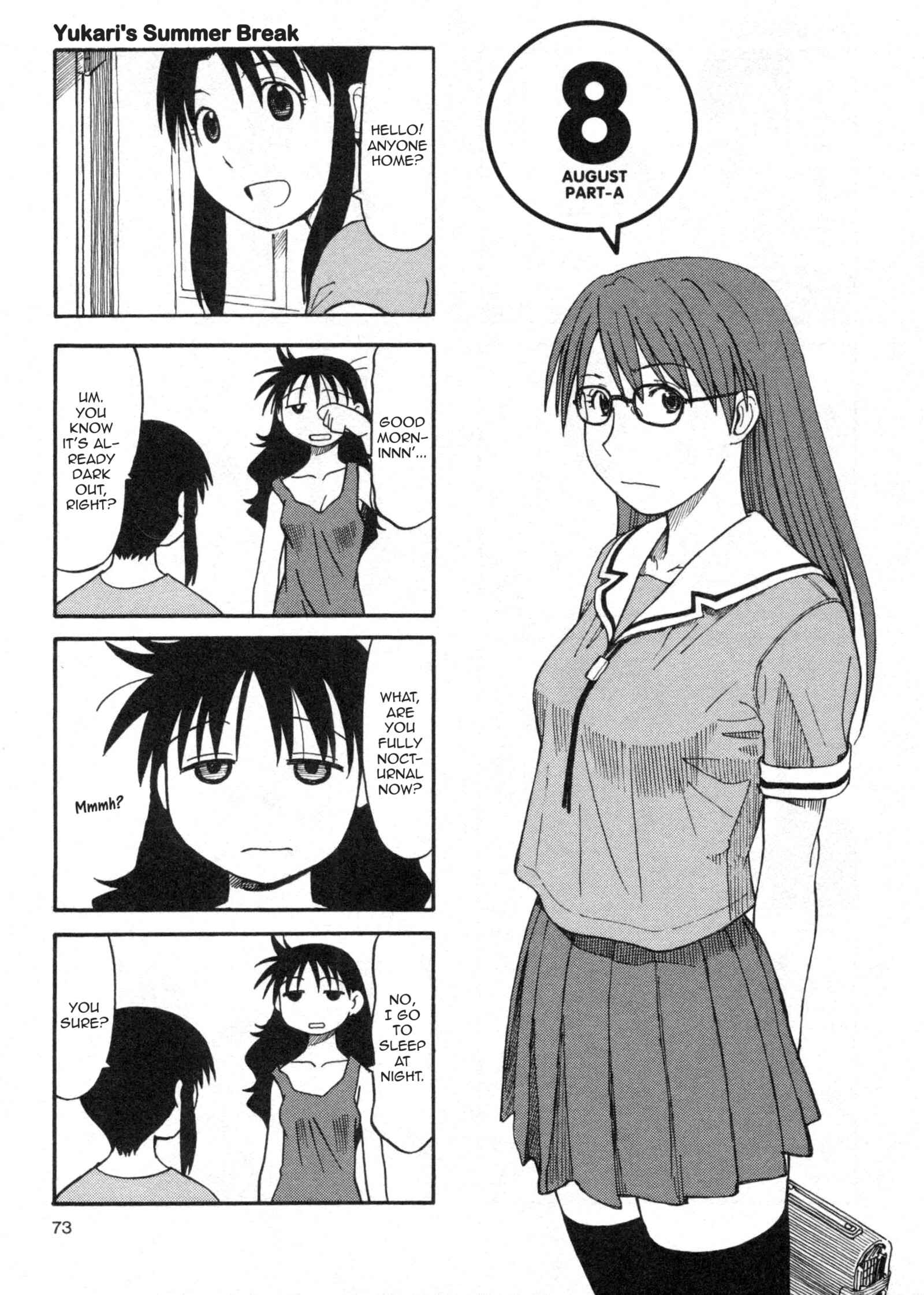 Page 1 Chapter 5 Azumanga Daioh (2009 Print)