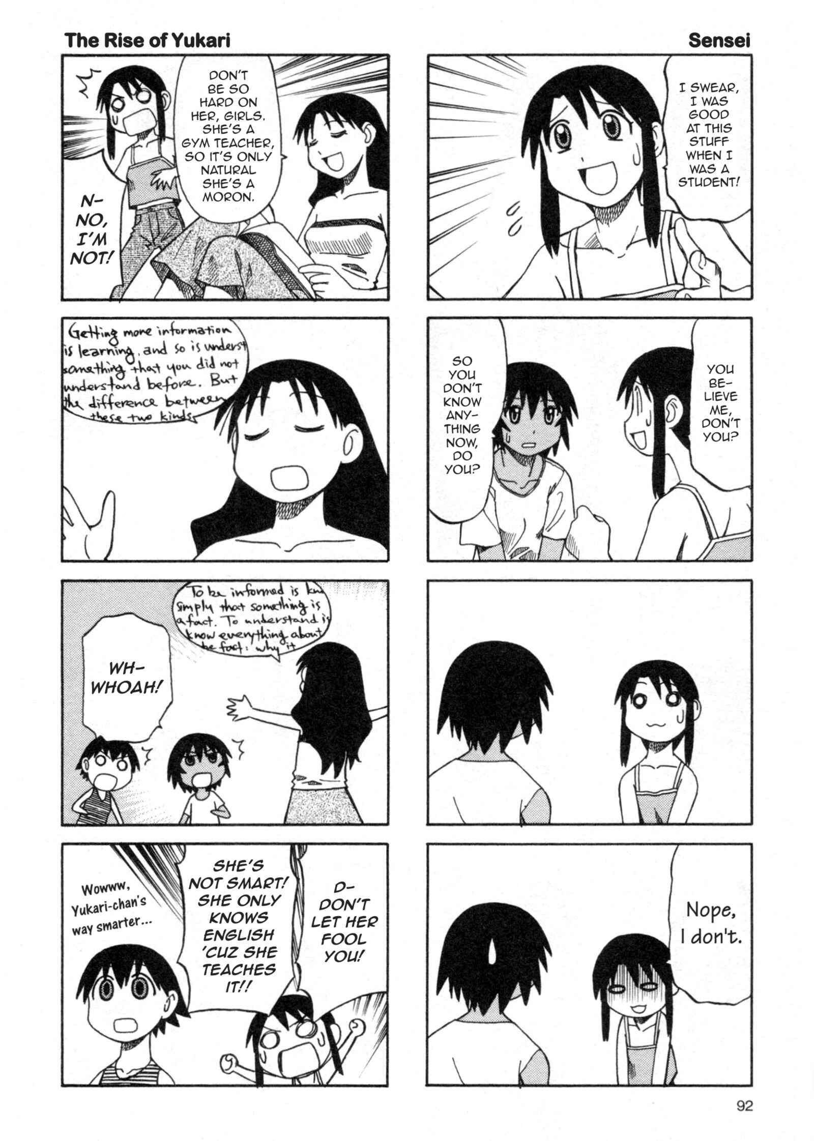 Page 8 Chapter 29 Azumanga Daioh (2009 Print)
