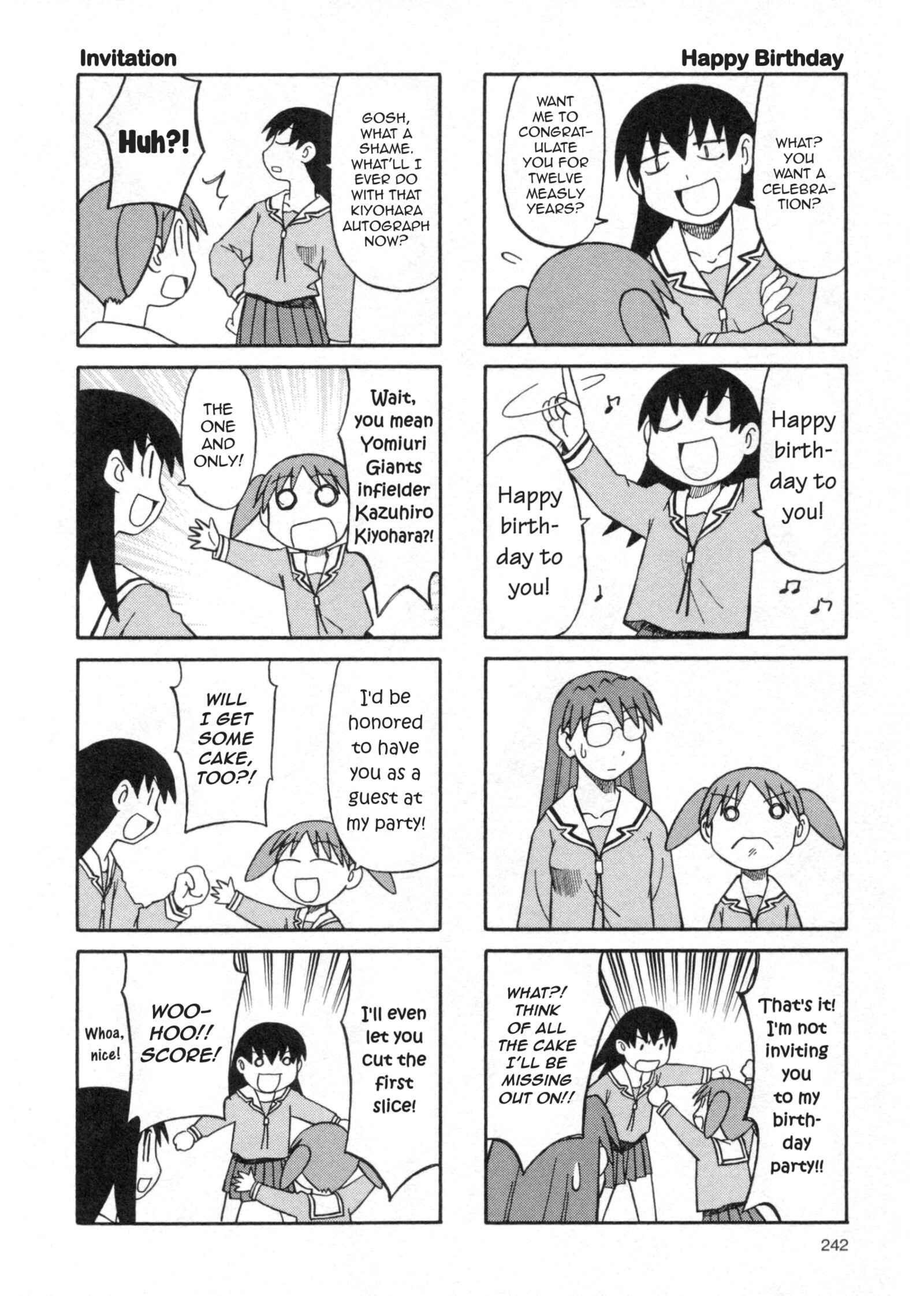Page 12 Chapter 24 Azumanga Daioh (2009 Print)