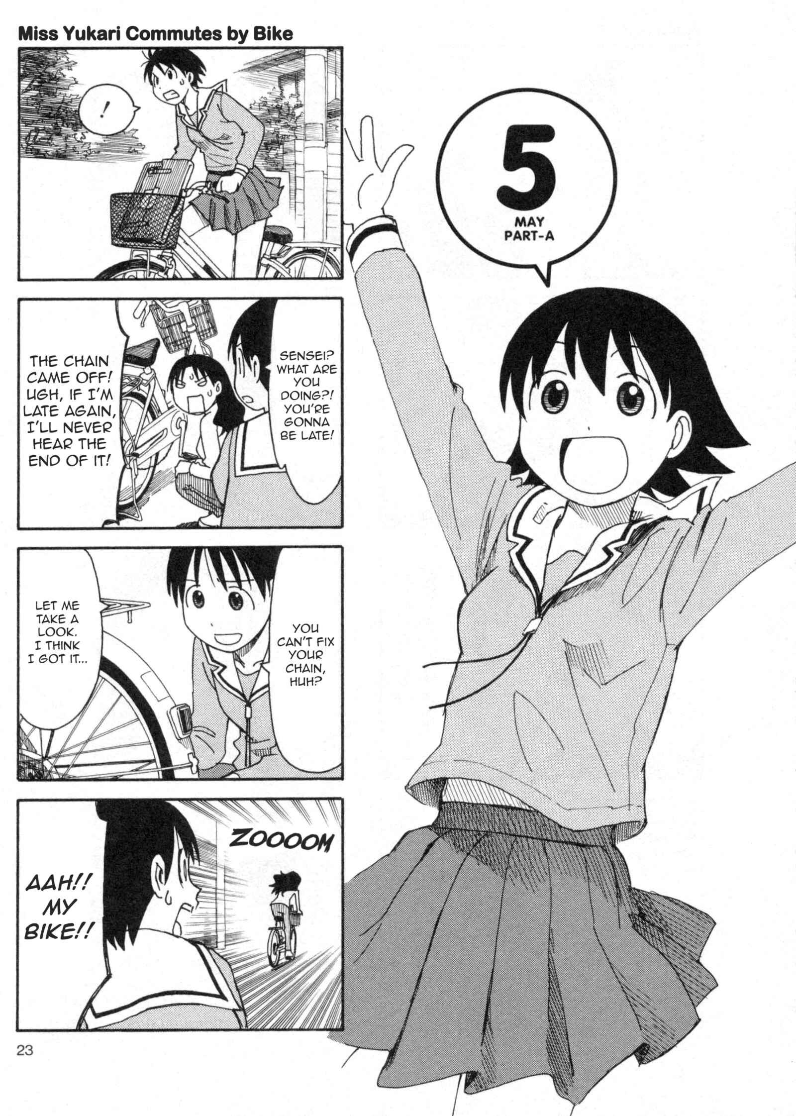 Page 1 Chapter 2 Azumanga Daioh (2009 Print)