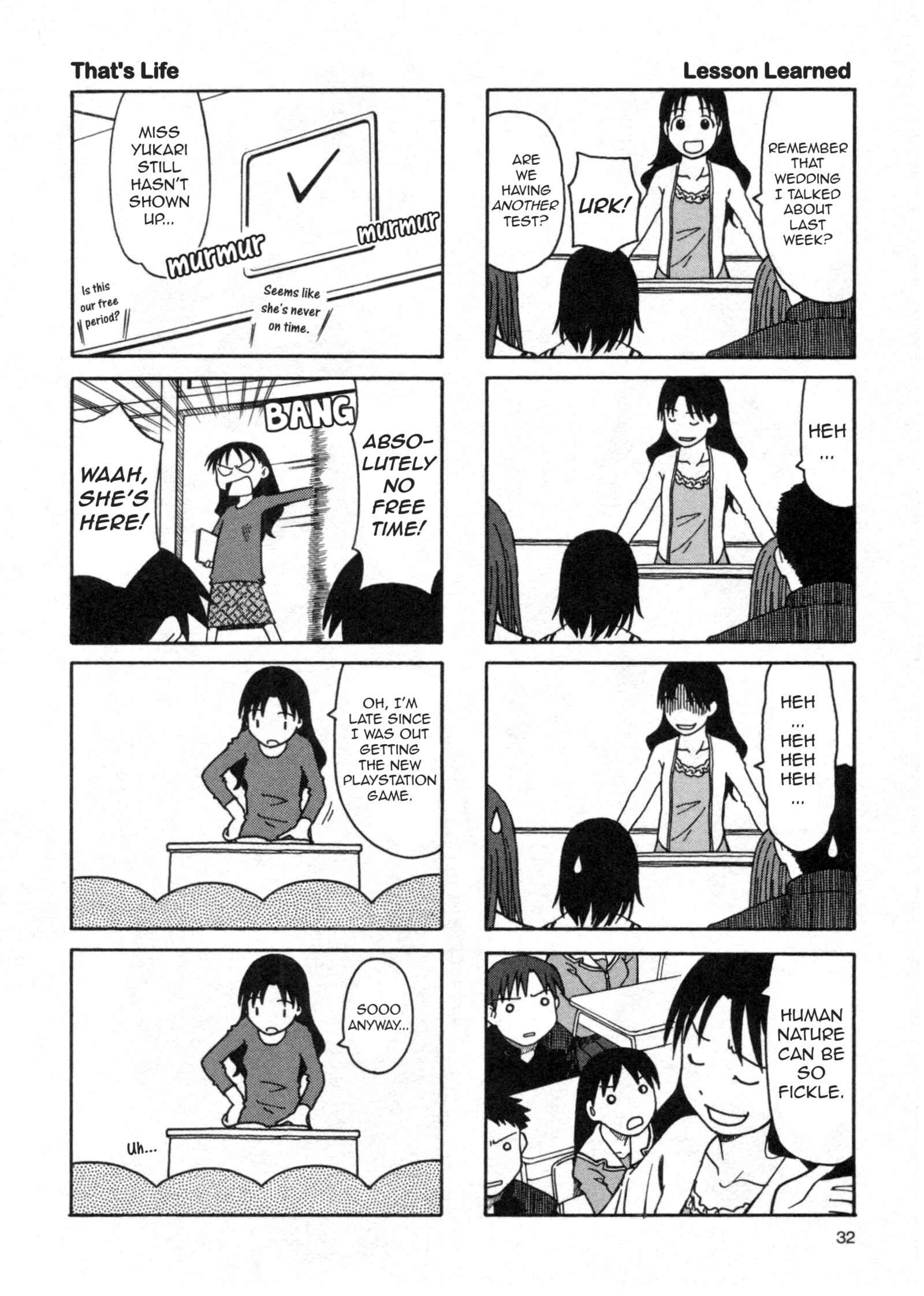 Page 10 Chapter 2 Azumanga Daioh (2009 Print)