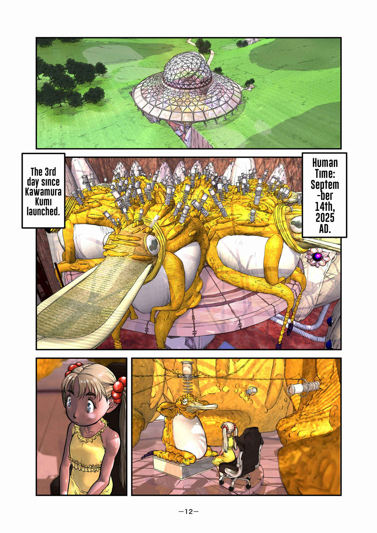 Page 12 Chapter 3 Alien 9 Next