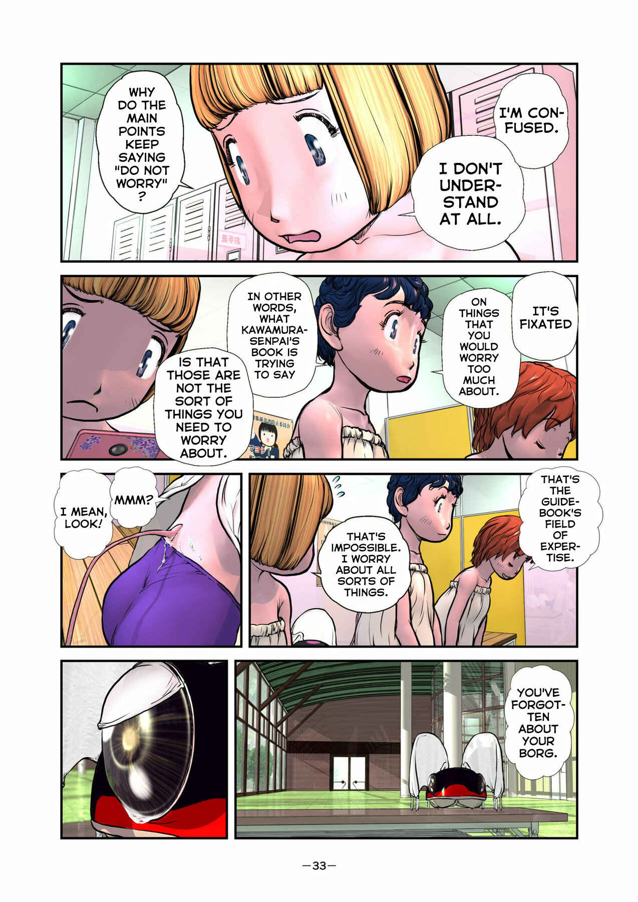 Page 33 Chapter 3 Alien 9 Next