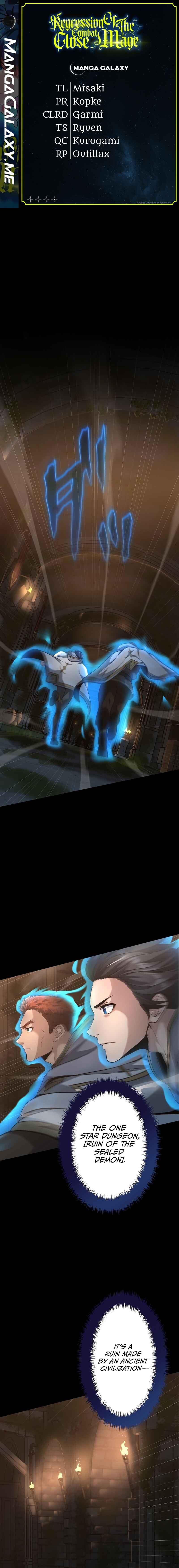 Page 1 Chapter 22 Regression of the Close Combat Mage