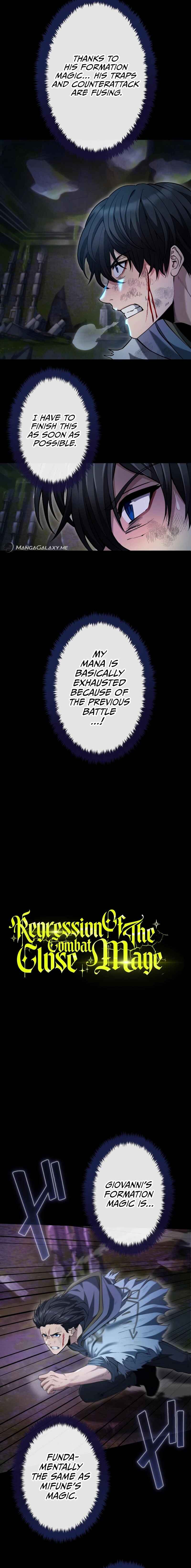 Page 8 Chapter 27 Regression of the Close Combat Mage