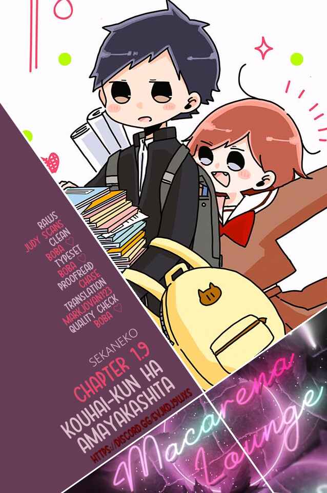 Page 1 Chapter 9 Kouhai-kun wa Amayakashitai