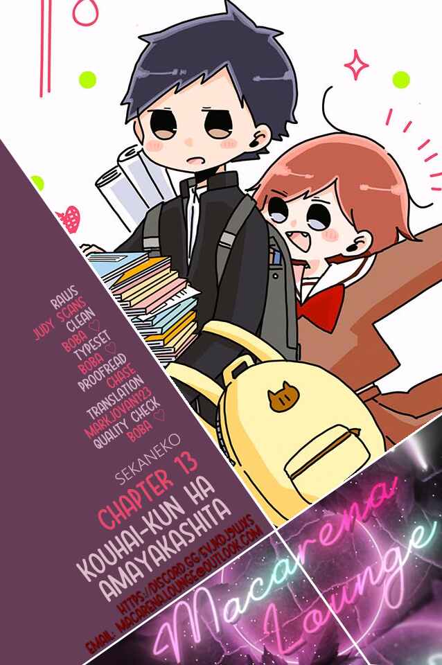 Page 1 Chapter 13 Kouhai-kun wa Amayakashitai