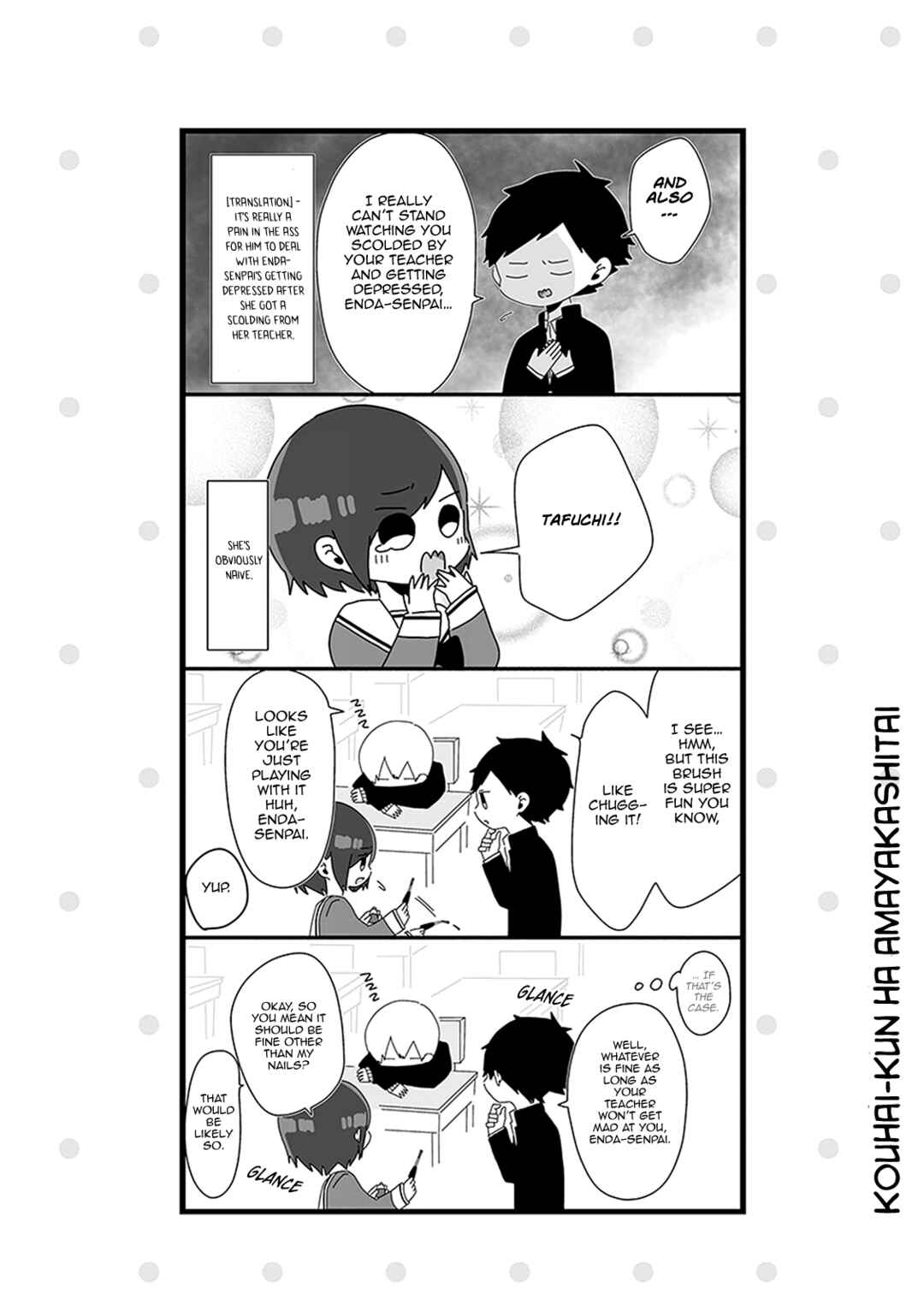 Page 4 Chapter 13 Kouhai-kun wa Amayakashitai