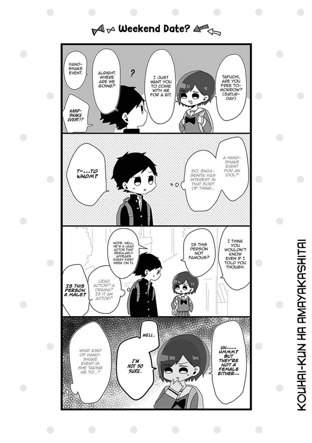 Page 2 Chapter 15 Kouhai-kun wa Amayakashitai