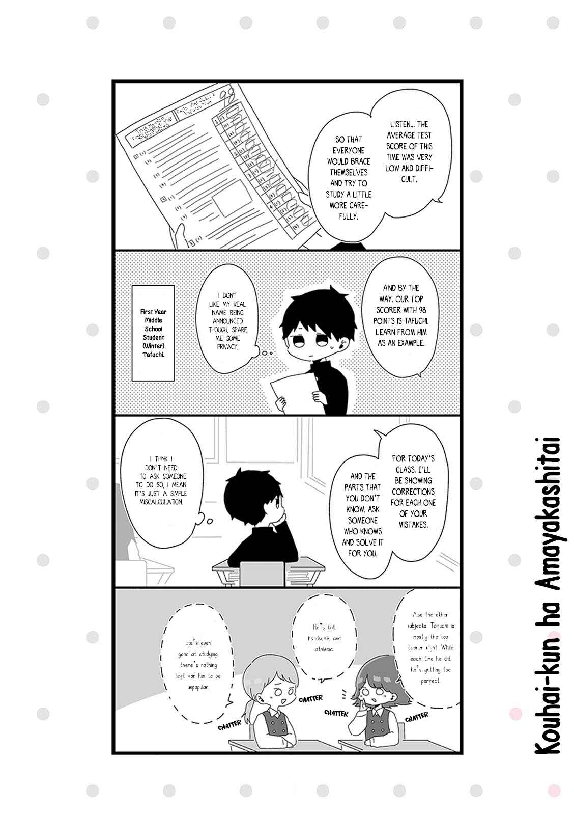 Page 2 Chapter 2 Kouhai-kun wa Amayakashitai