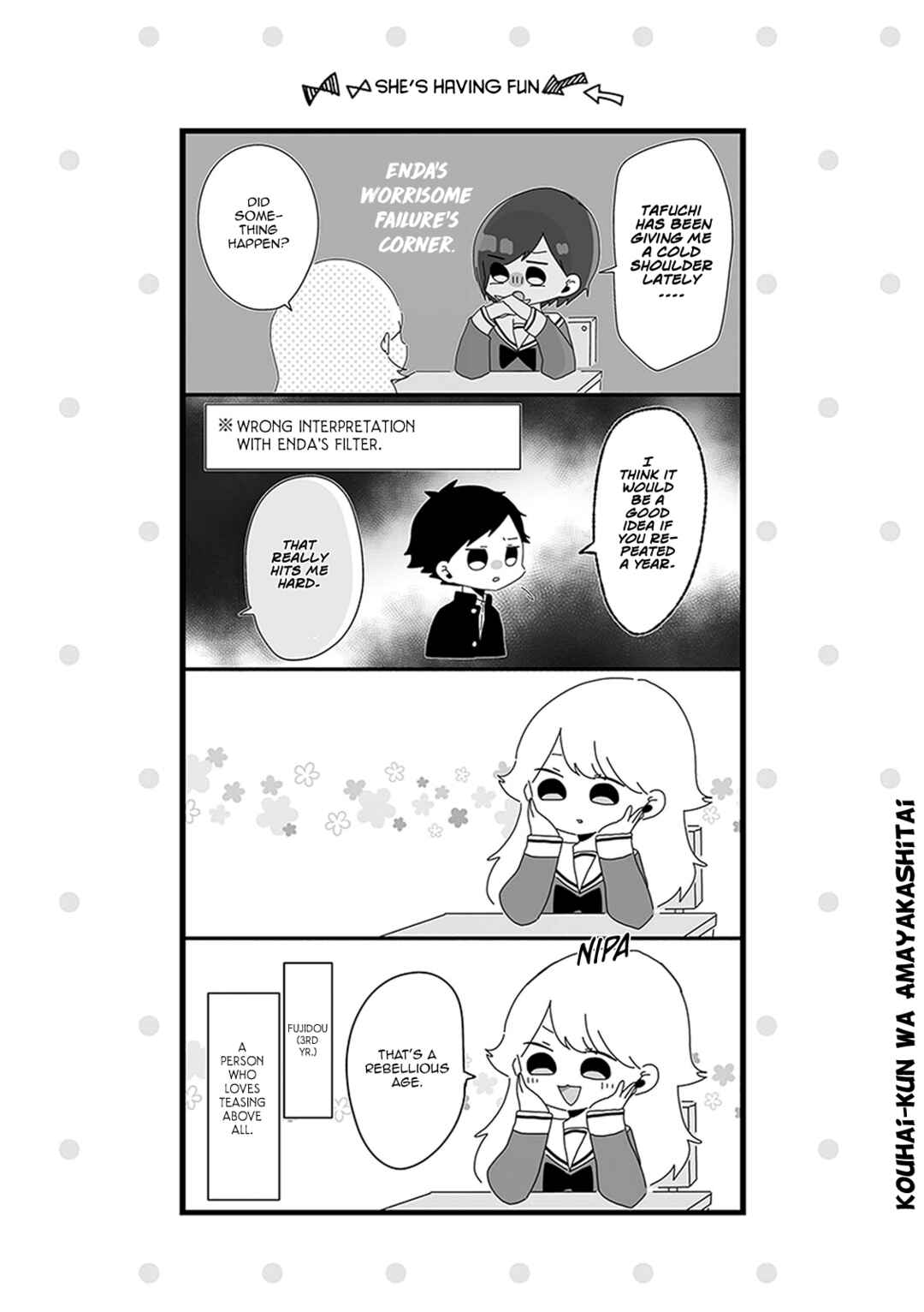 Page 2 Chapter 11 Kouhai-kun wa Amayakashitai