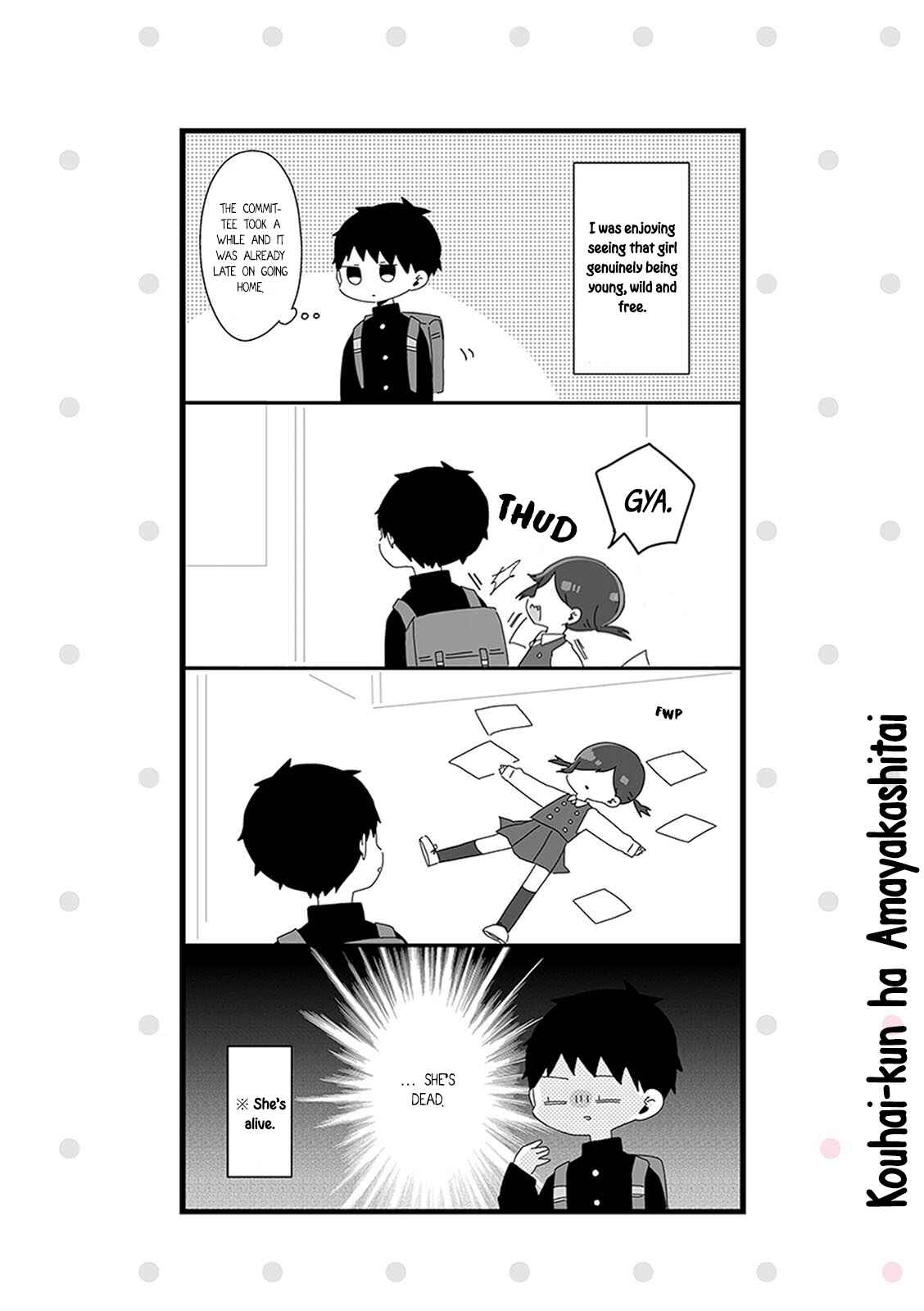 Page 2 Chapter 7 Kouhai-kun wa Amayakashitai