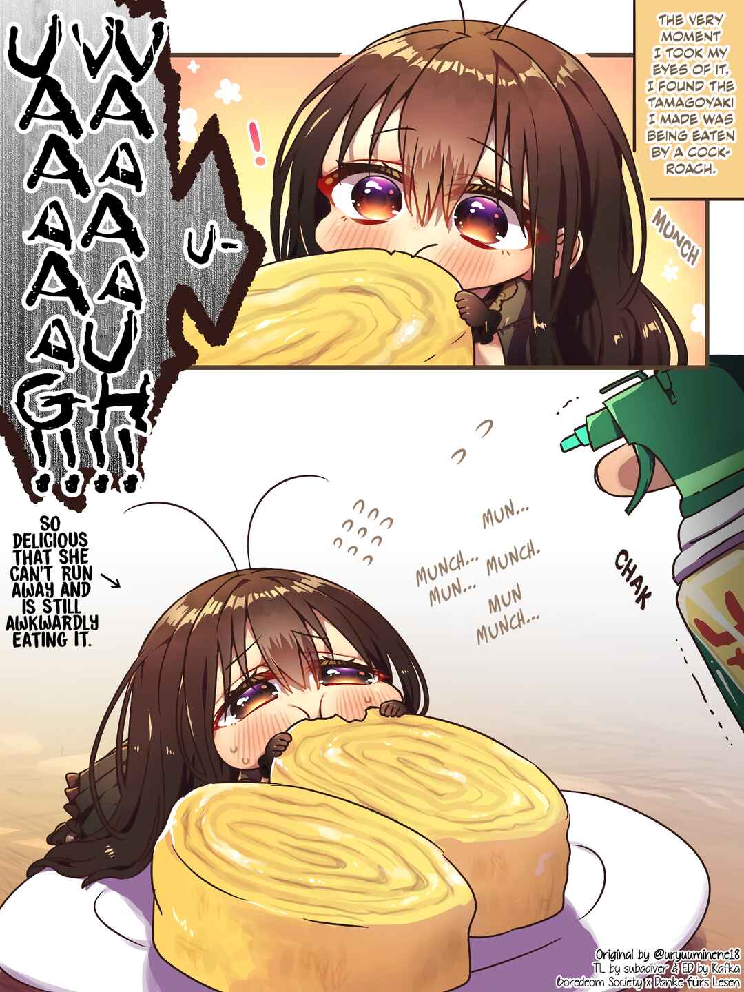 Page 1 Chapter 3 Cockroa-chan