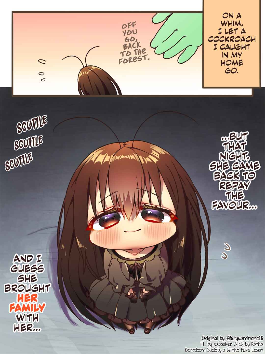 Page 1 Chapter 2 Cockroa-chan