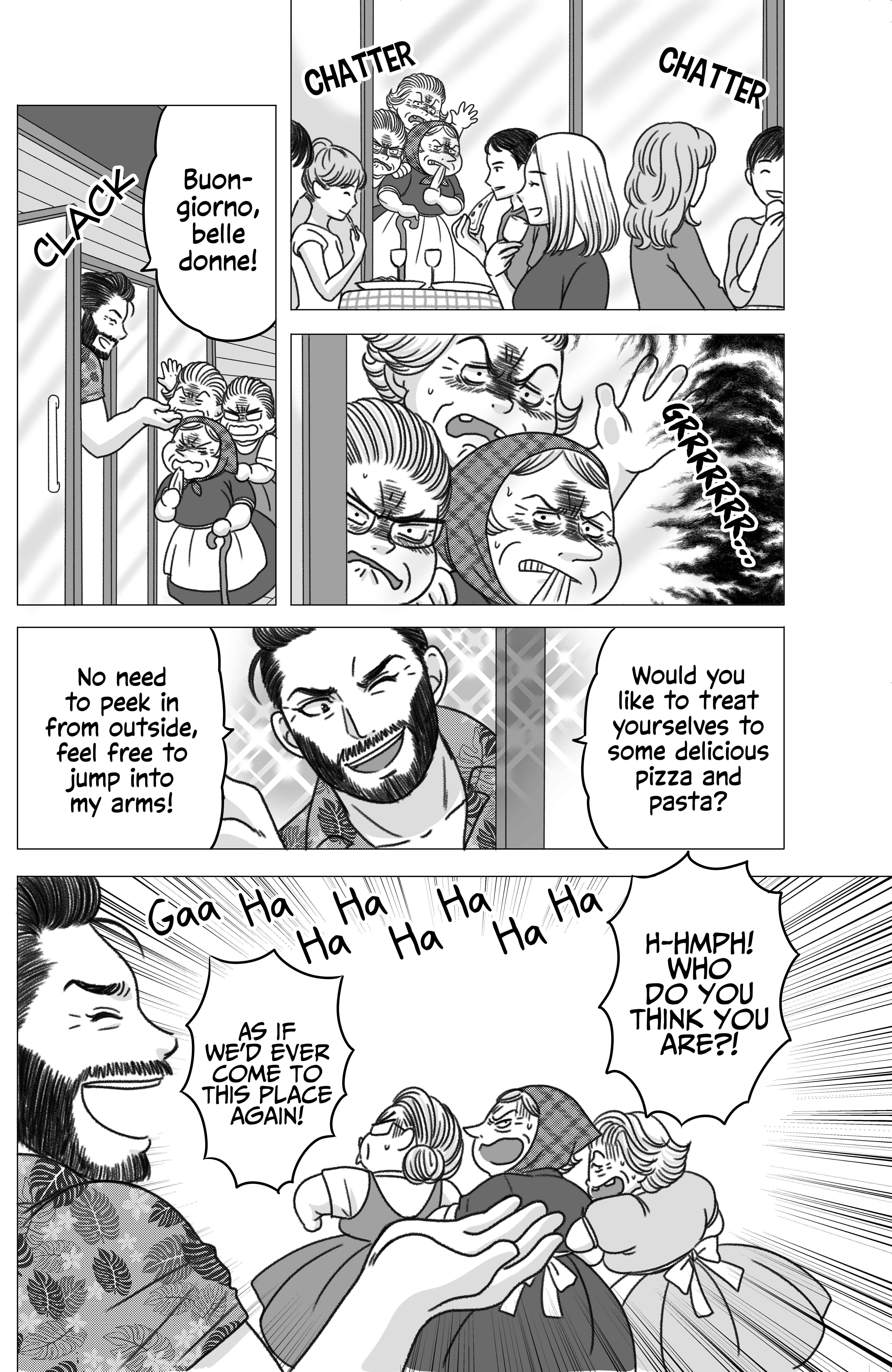 Page 4 Chapter 13 Yaseppochi to Futoccyo (Pre-Serialization)