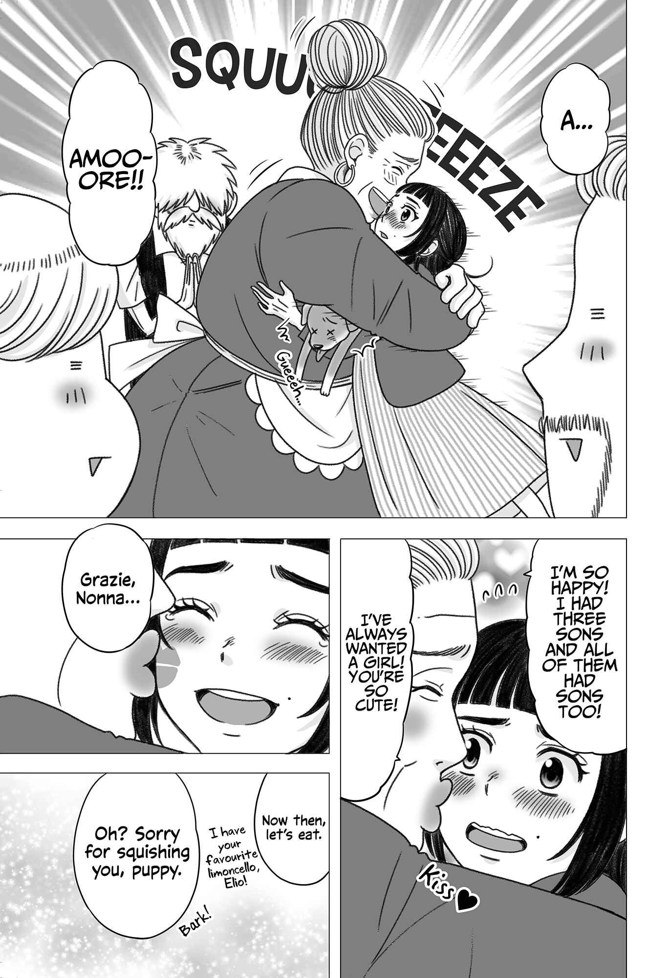 Page 3 Chapter 18 Yaseppochi to Futoccyo (Pre-Serialization)