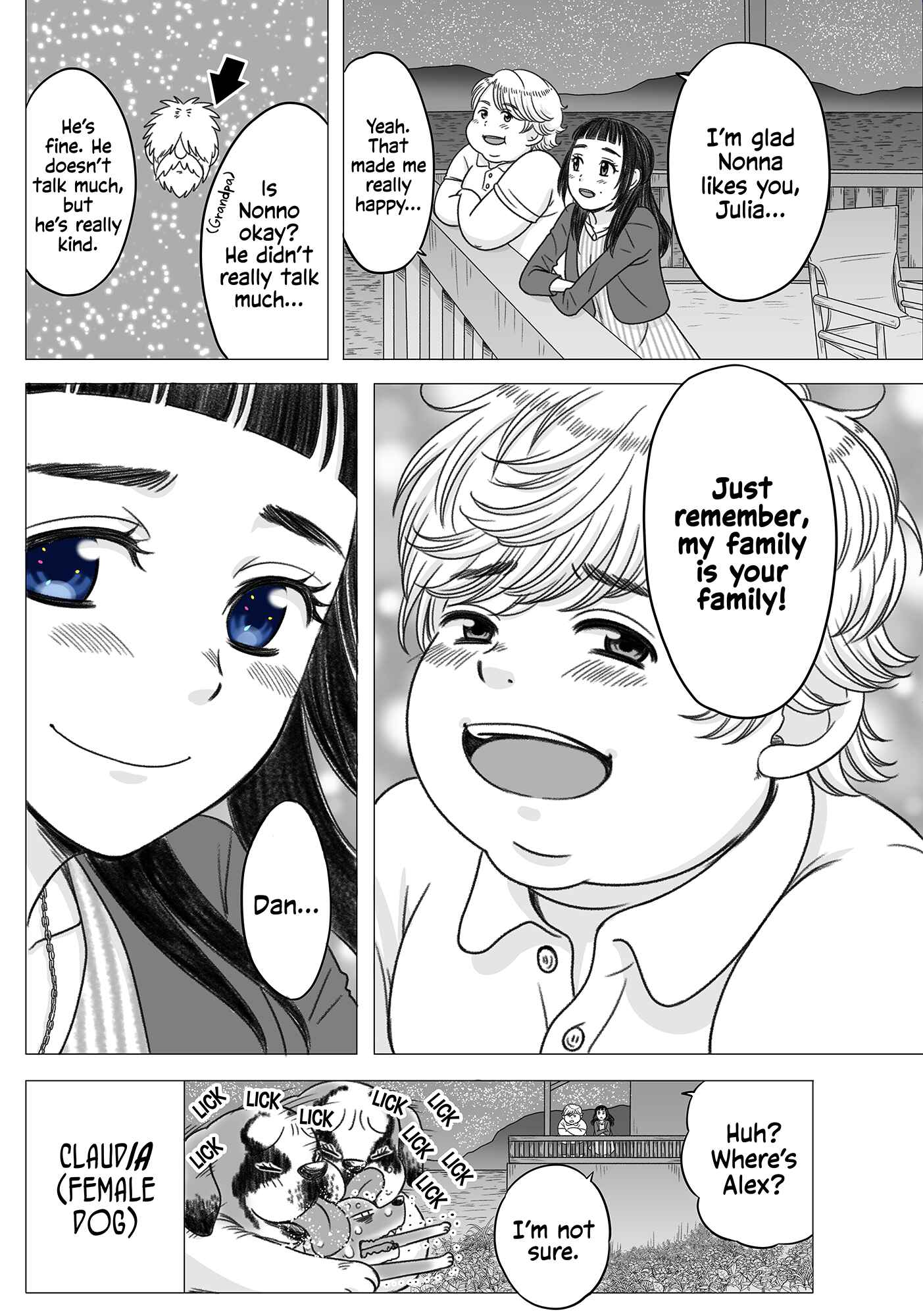 Page 4 Chapter 18 Yaseppochi to Futoccyo (Pre-Serialization)