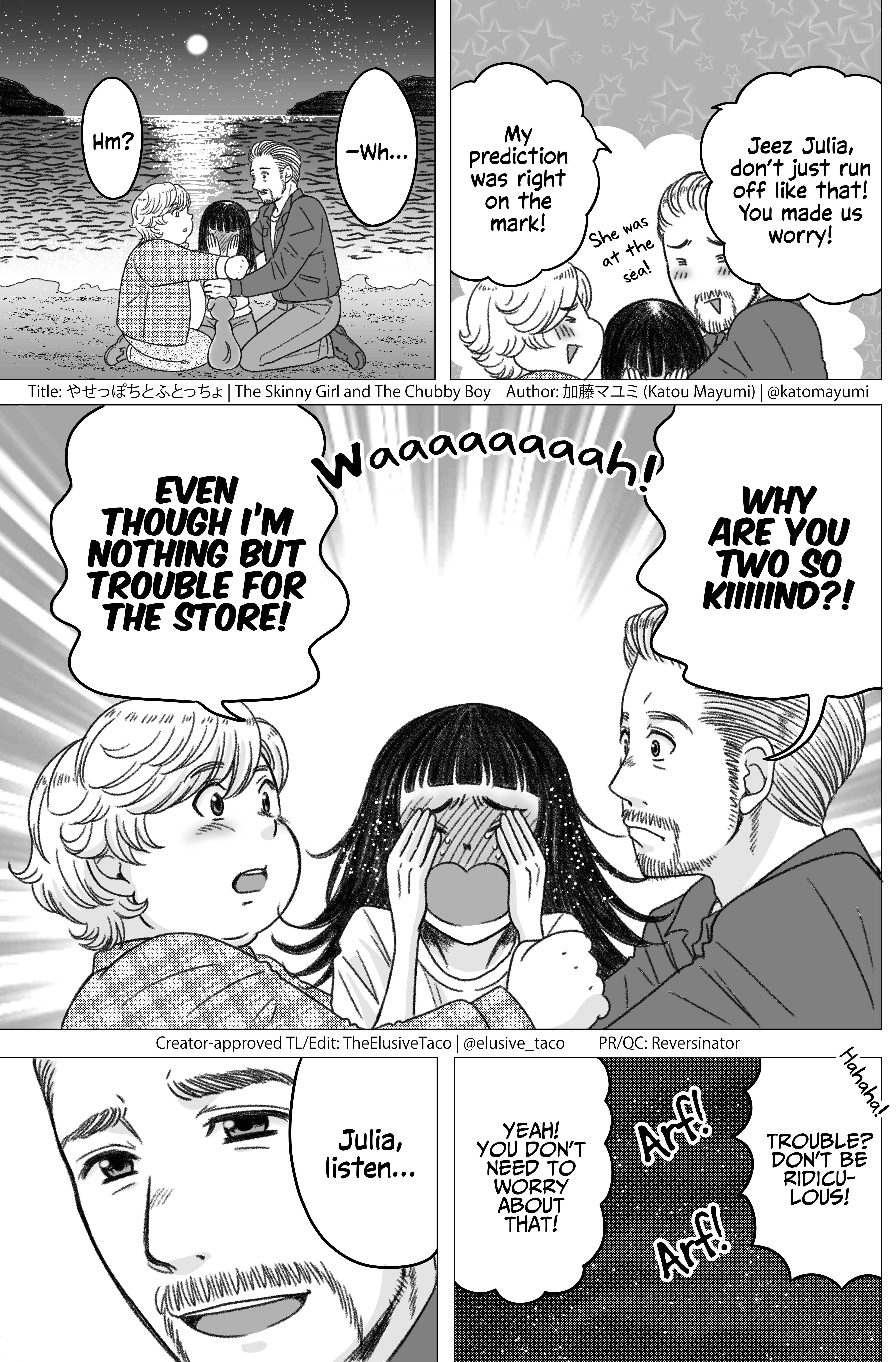 Page 1 Chapter 12 Yaseppochi to Futoccyo (Pre-Serialization)