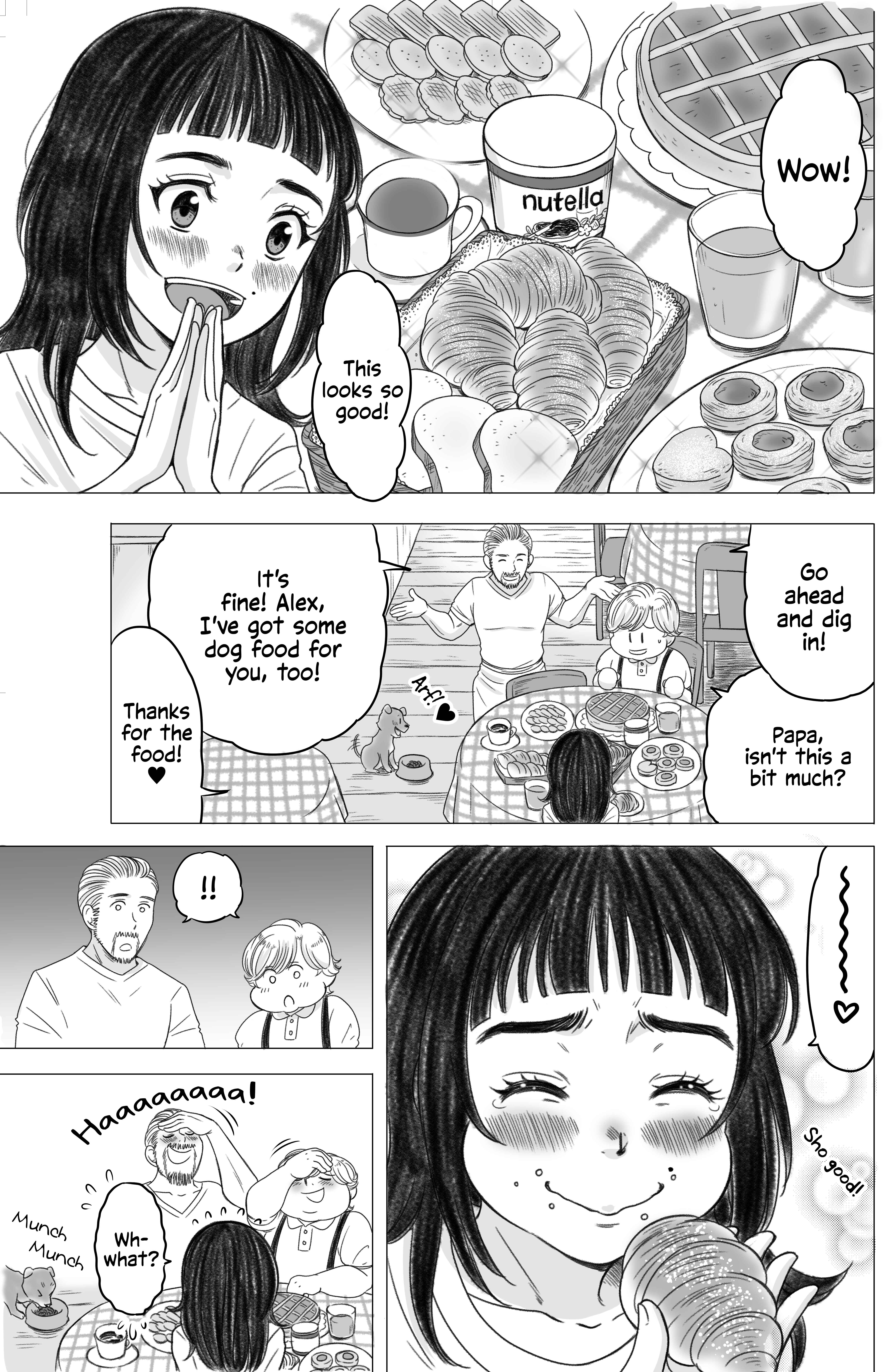 Page 1 Chapter 7 Yaseppochi to Futoccyo (Pre-Serialization)