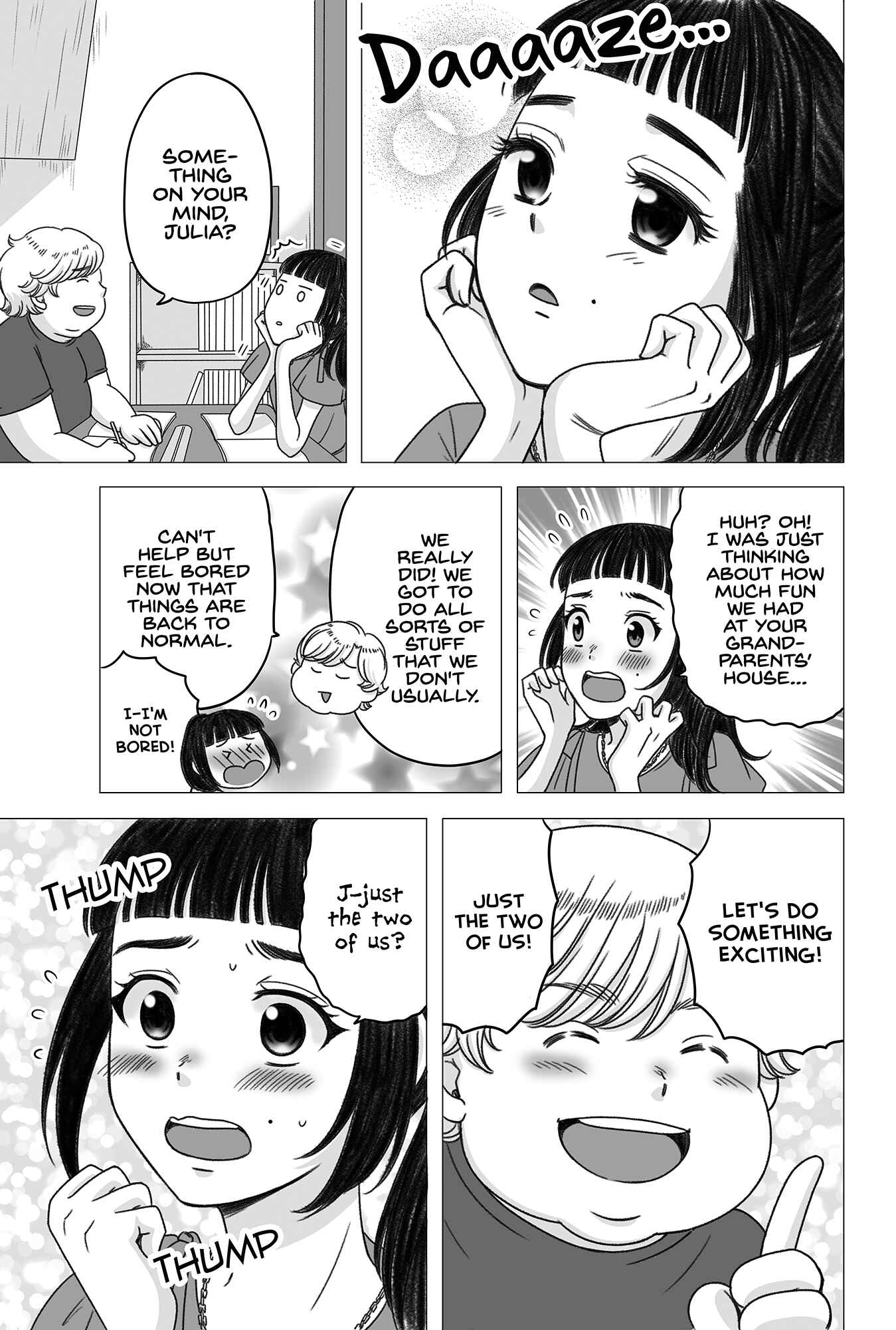 Page 1 Chapter 22 Yaseppochi to Futoccyo (Pre-Serialization)