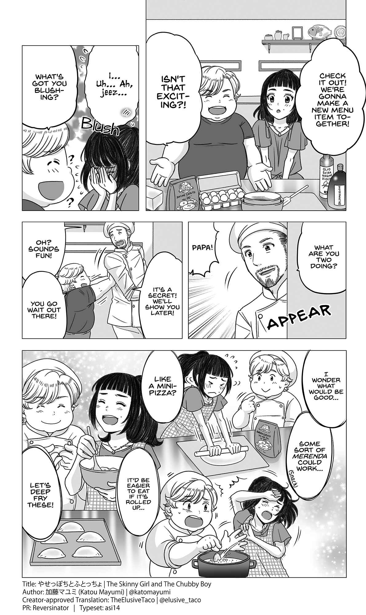 Page 2 Chapter 22 Yaseppochi to Futoccyo (Pre-Serialization)