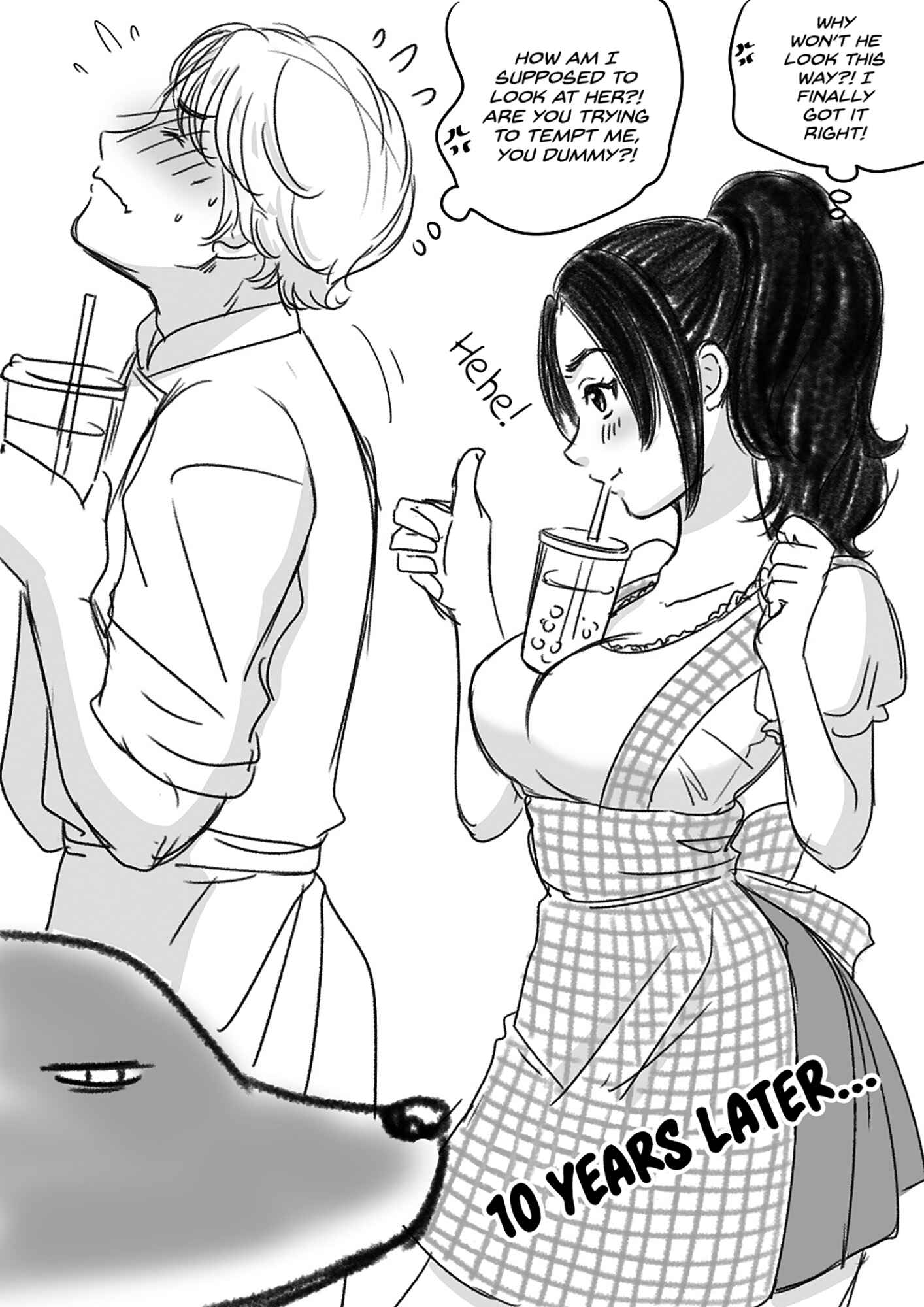 Page 7 Chapter 22 Yaseppochi to Futoccyo (Pre-Serialization)