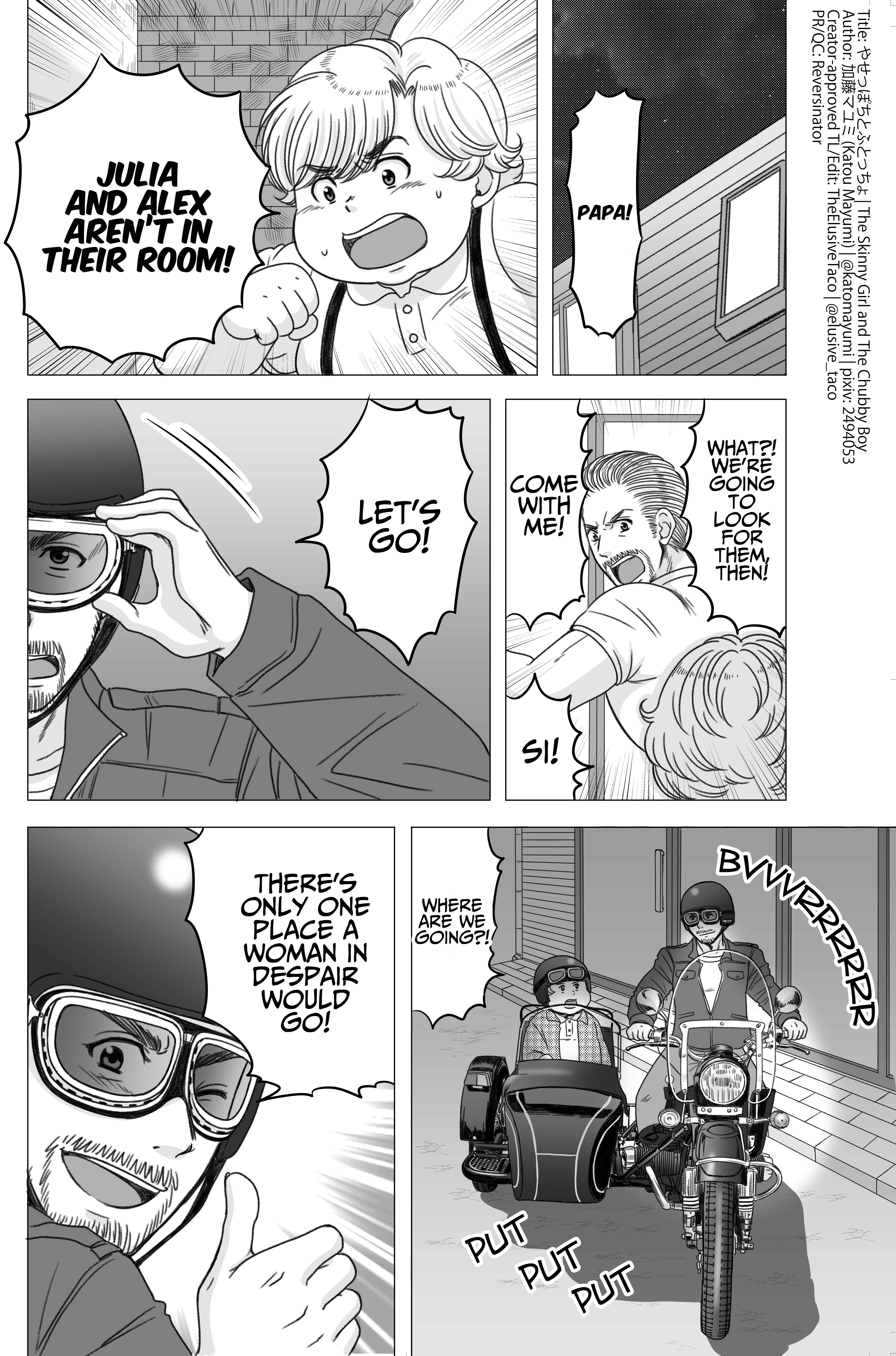 Page 1 Chapter 11 Yaseppochi to Futoccyo (Pre-Serialization)