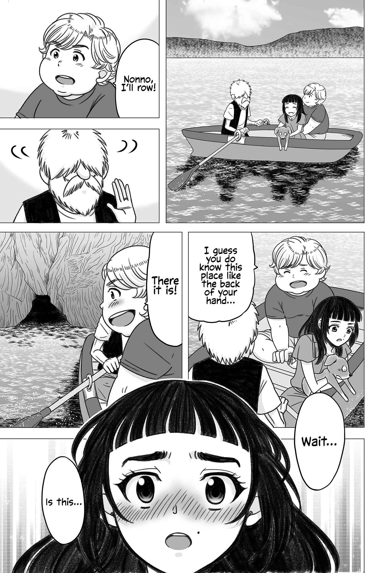 Page 2 Chapter 19 Yaseppochi to Futoccyo (Pre-Serialization)