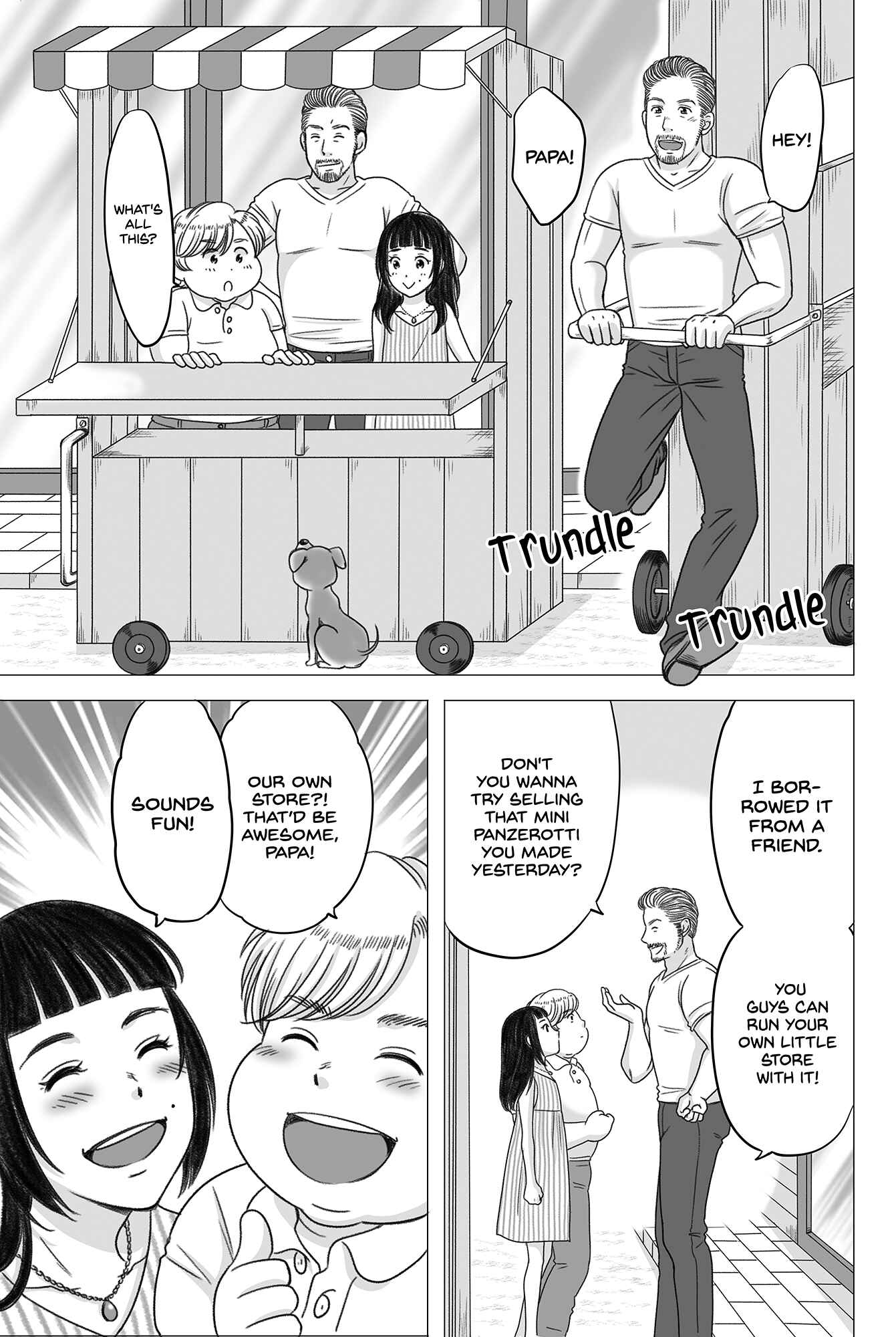 Page 1 Chapter 23 Yaseppochi to Futoccyo (Pre-Serialization)