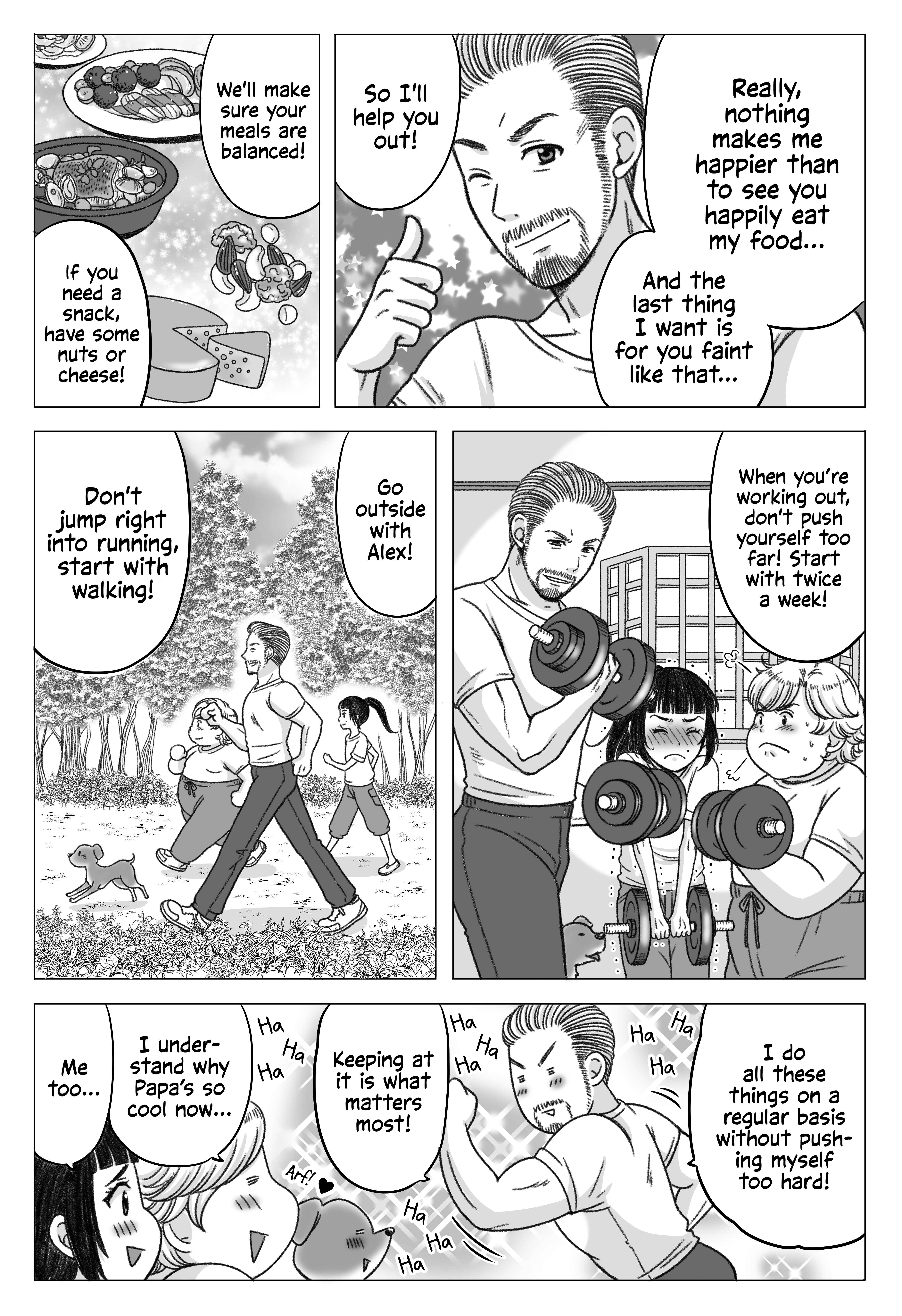 Page 6 Chapter 17 Yaseppochi to Futoccyo (Pre-Serialization)