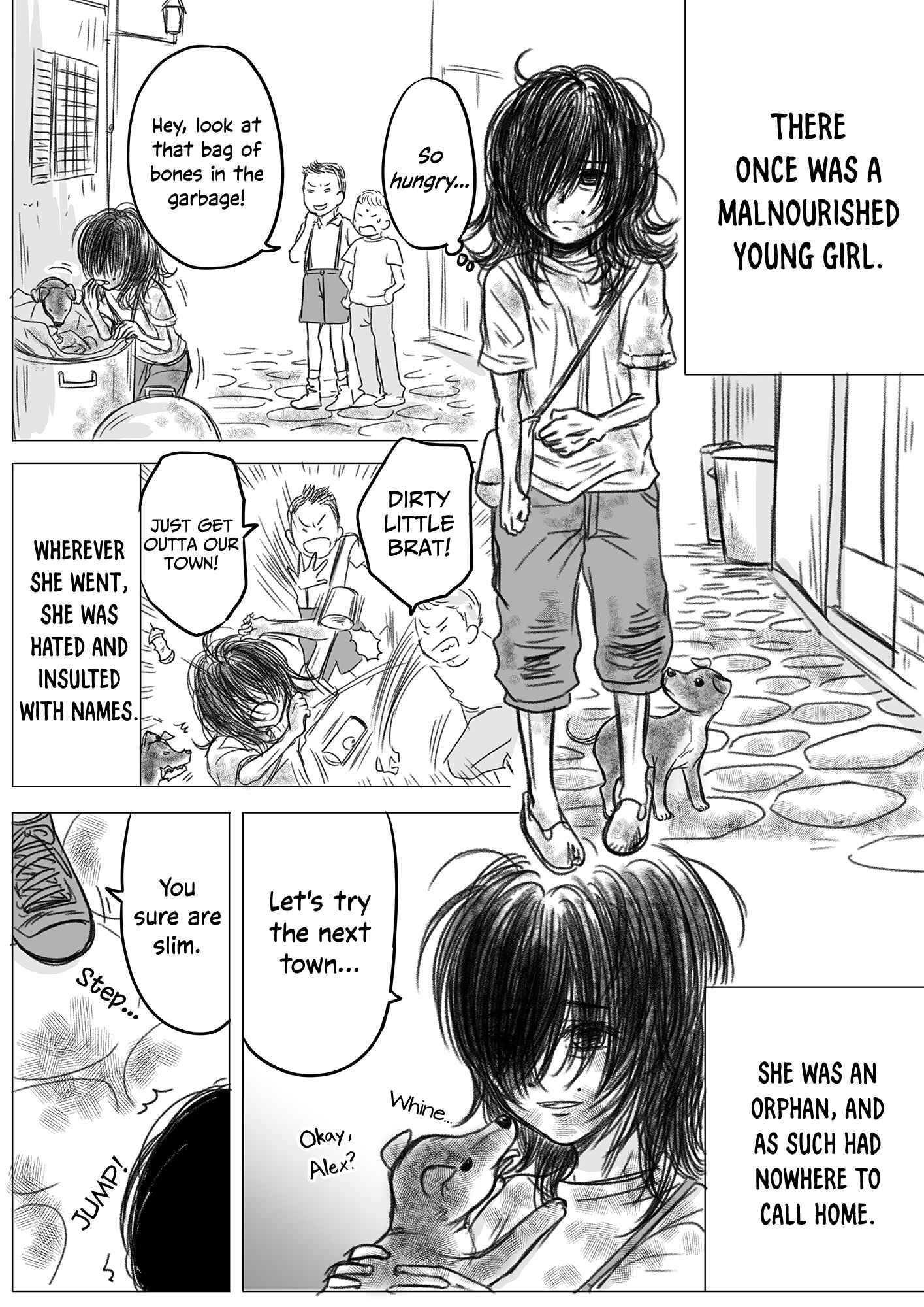 Page 2 Chapter 1 Yaseppochi to Futoccyo (Pre-Serialization)