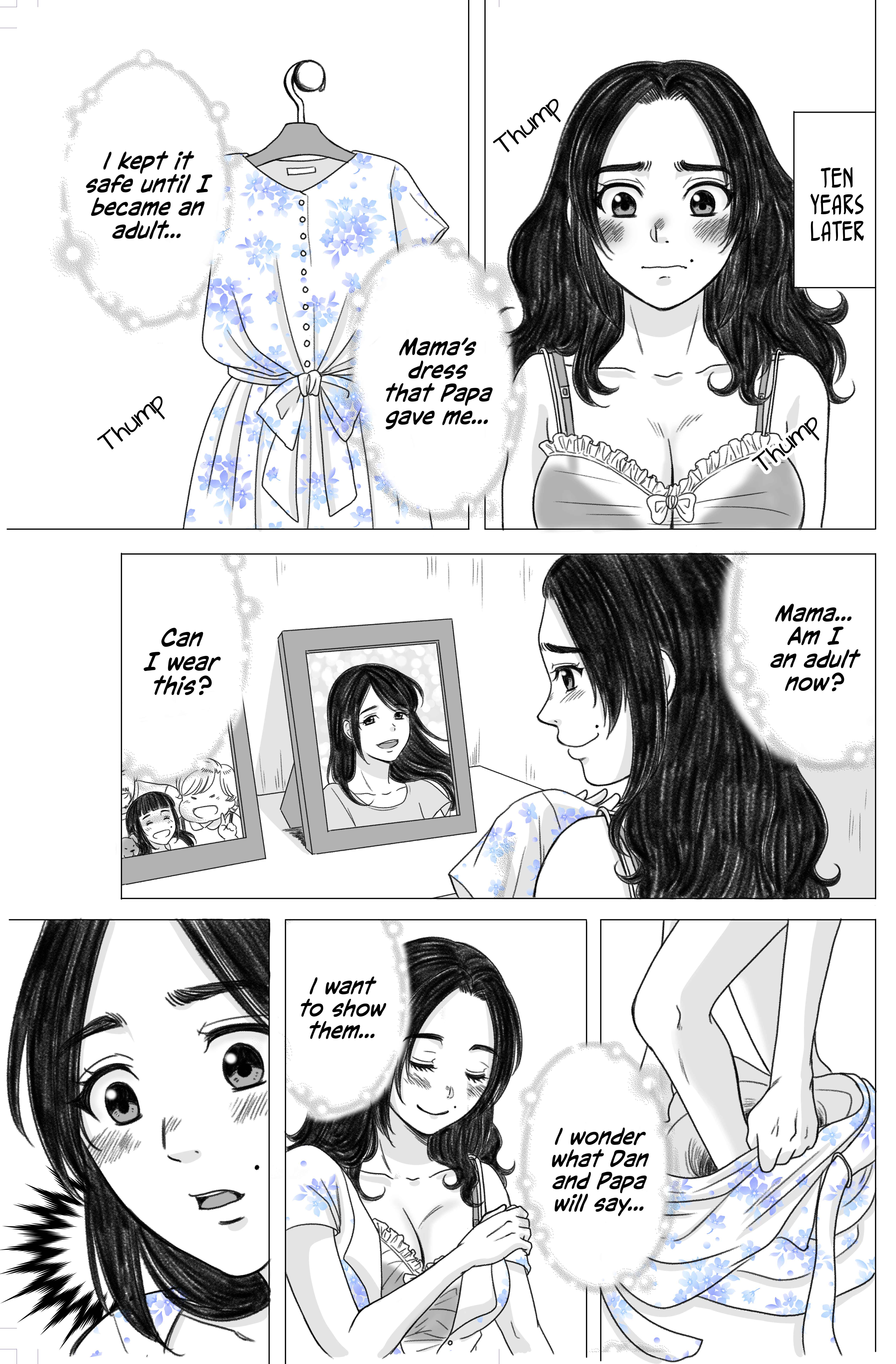 Page 6 Chapter 9 Yaseppochi to Futoccyo (Pre-Serialization)