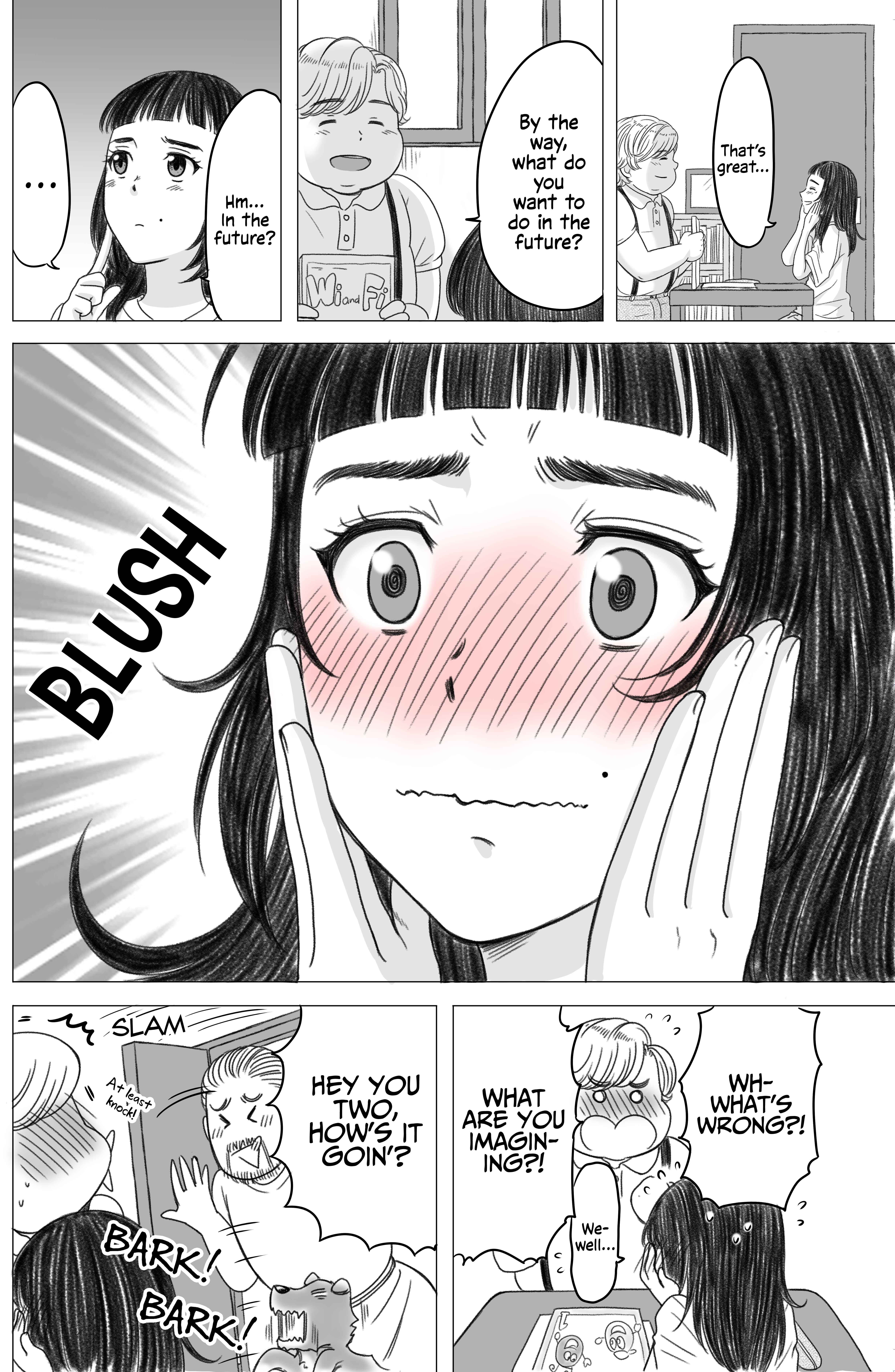 Page 4 Chapter 8 Yaseppochi to Futoccyo (Pre-Serialization)