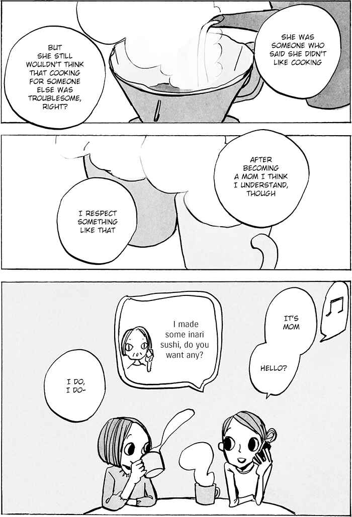 Page 6 Chapter 5 Doko ka de dare ka mo Tabete iru