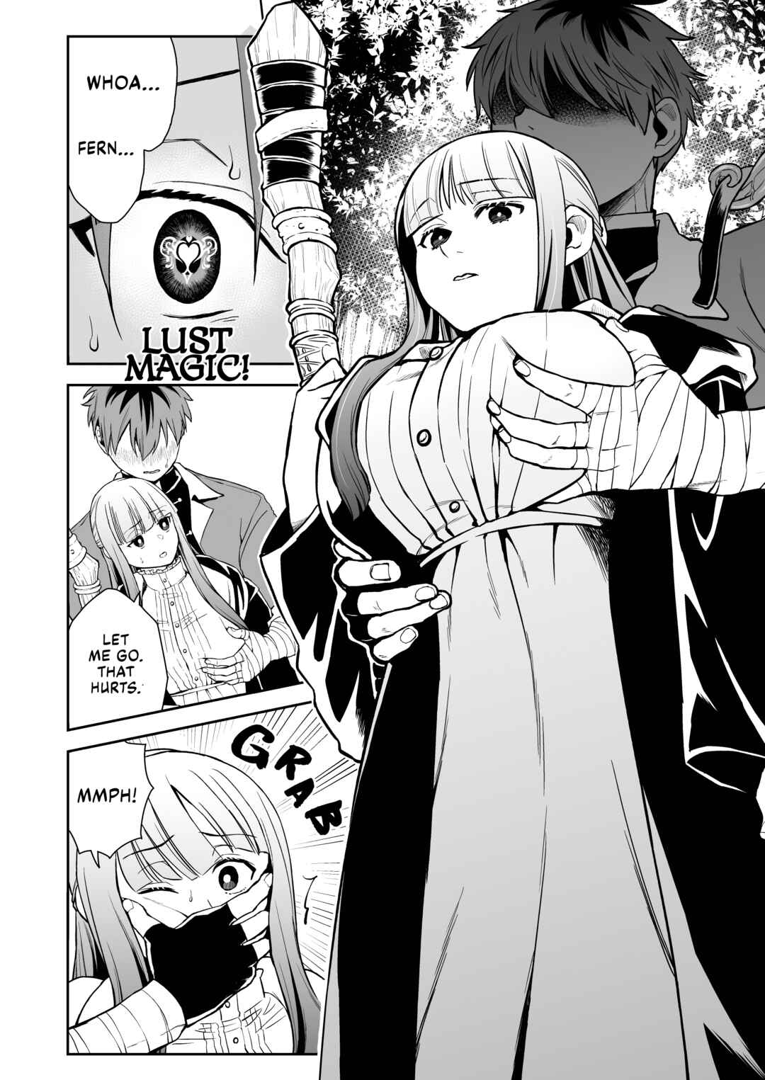 Page 8 Chapter Unknown_aeee Frieren: Beyond Journey’s End - Ordinary Lust Magic Slootrak (Doujinshi)