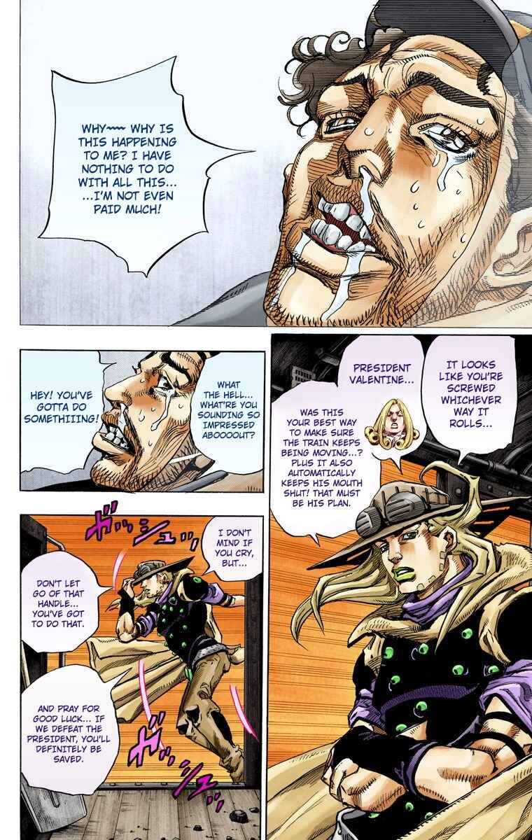 Page 21 Chapter 78 JoJos Bizarre Adventure, Part 7: Steel Ball Run (Official Colored)